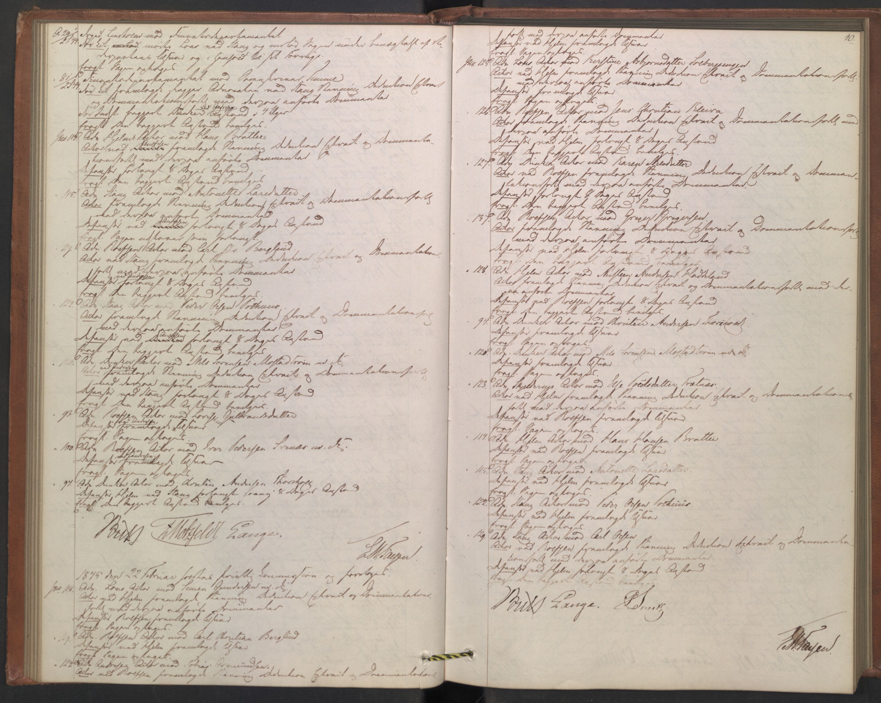 Høyesterett, AV/RA-S-1002/E/Ef/L0007: Protokoll over saker som gikk til skriftlig behandling, 1843-1848, s. 39b-40a