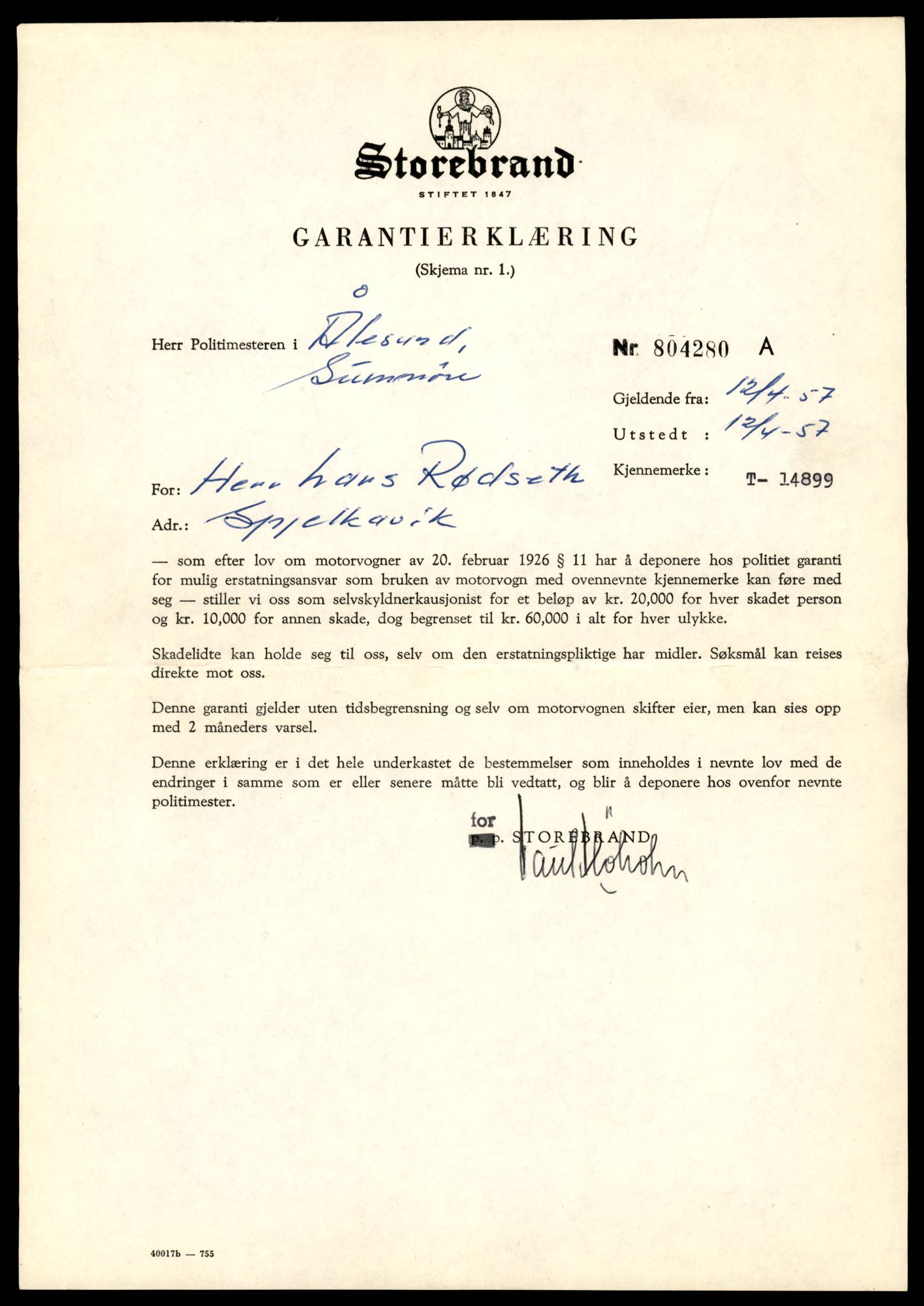 Møre og Romsdal vegkontor - Ålesund trafikkstasjon, AV/SAT-A-4099/F/Fe/L0049: Registreringskort for kjøretøy T 14864 - T 18613, 1927-1998, s. 829