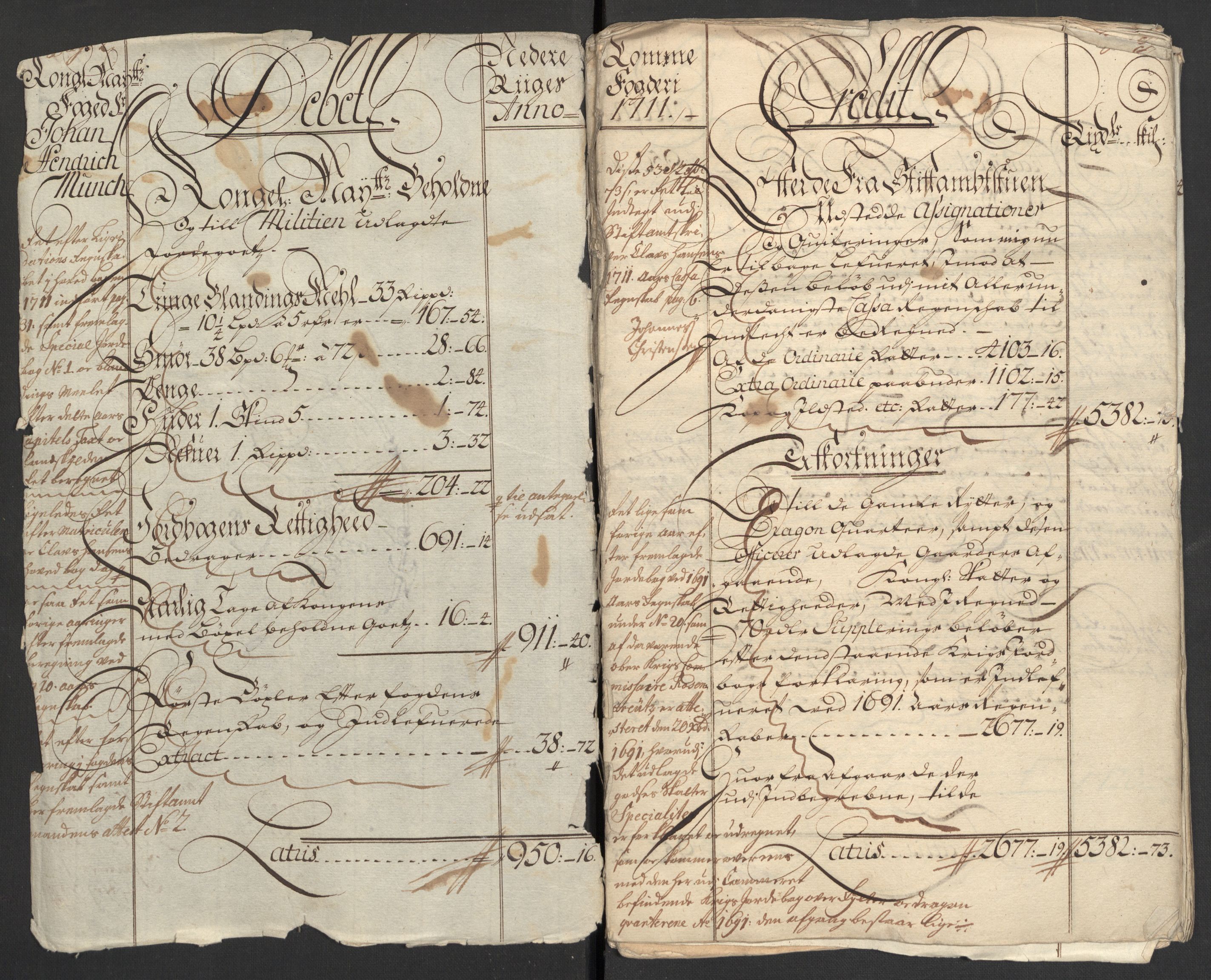 Rentekammeret inntil 1814, Reviderte regnskaper, Fogderegnskap, AV/RA-EA-4092/R11/L0592: Fogderegnskap Nedre Romerike, 1710-1711, s. 219