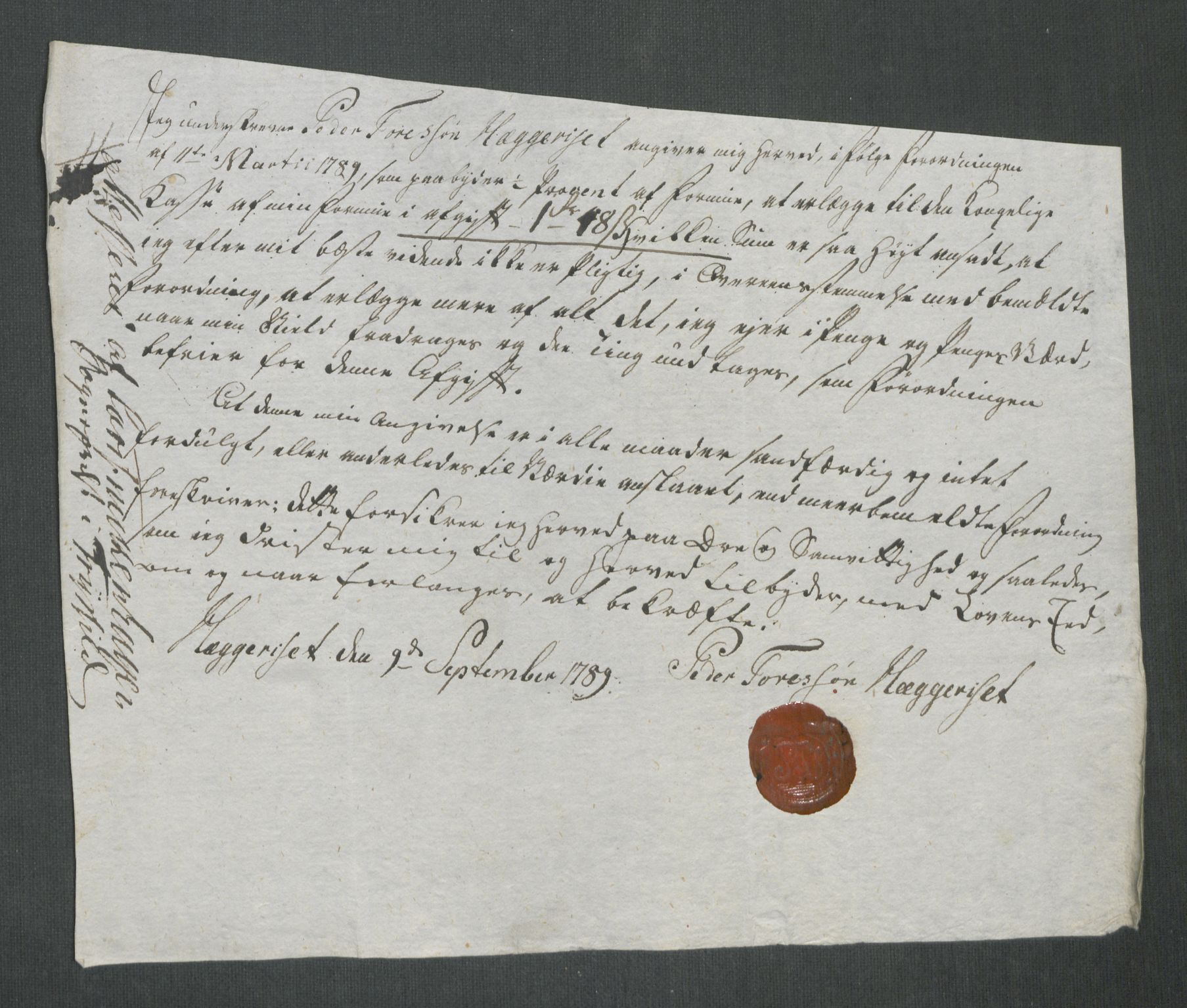 Rentekammeret inntil 1814, Reviderte regnskaper, Mindre regnskaper, RA/EA-4068/Rf/Rfe/L0059: Ytre og Indre Sogn fogderi, Østerdalen fogderi, 1789, s. 198