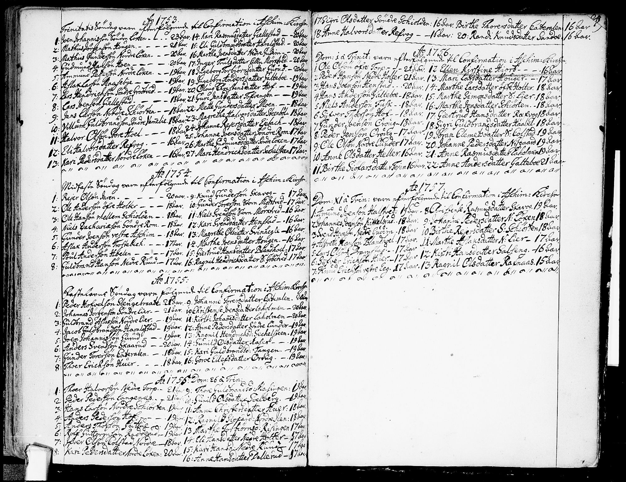 Askim prestekontor Kirkebøker, SAO/A-10900/F/Fa/L0001: Ministerialbok nr. 1, 1733-1757, s. 79