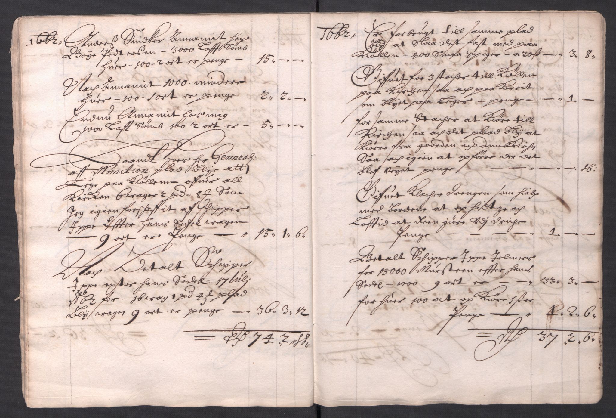 Rentekammeret inntil 1814, Reviderte regnskaper, Kirkeregnskap, AV/RA-EA-4067/Rf/L0122: Kirkeregnskap, 1651-1674