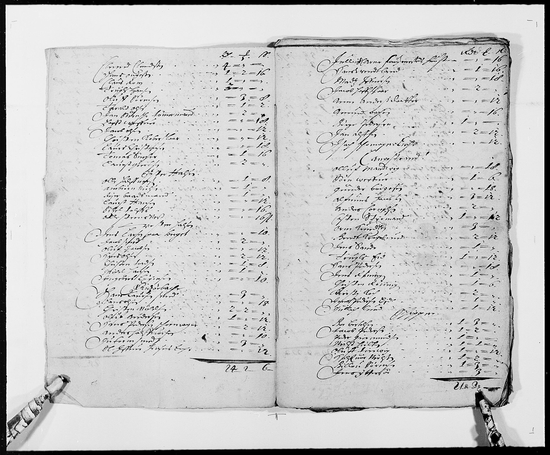 Rentekammeret inntil 1814, Reviderte regnskaper, Byregnskaper, RA/EA-4066/R/Ri/L0177: [I1] Kontribusjonsregnskap, 1675-1689, s. 97