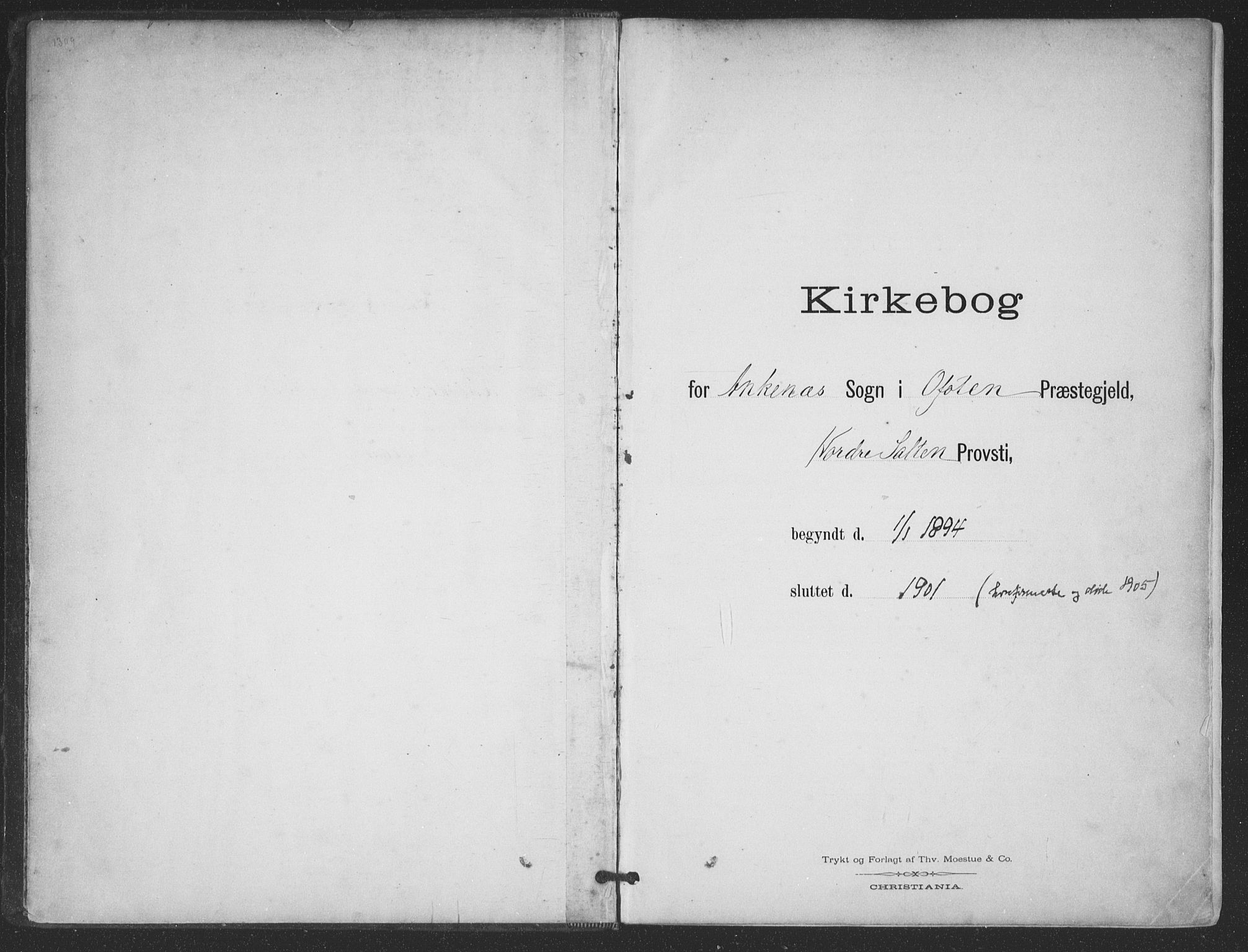 Ministerialprotokoller, klokkerbøker og fødselsregistre - Nordland, SAT/A-1459/866/L0939: Ministerialbok nr. 866A02, 1894-1906