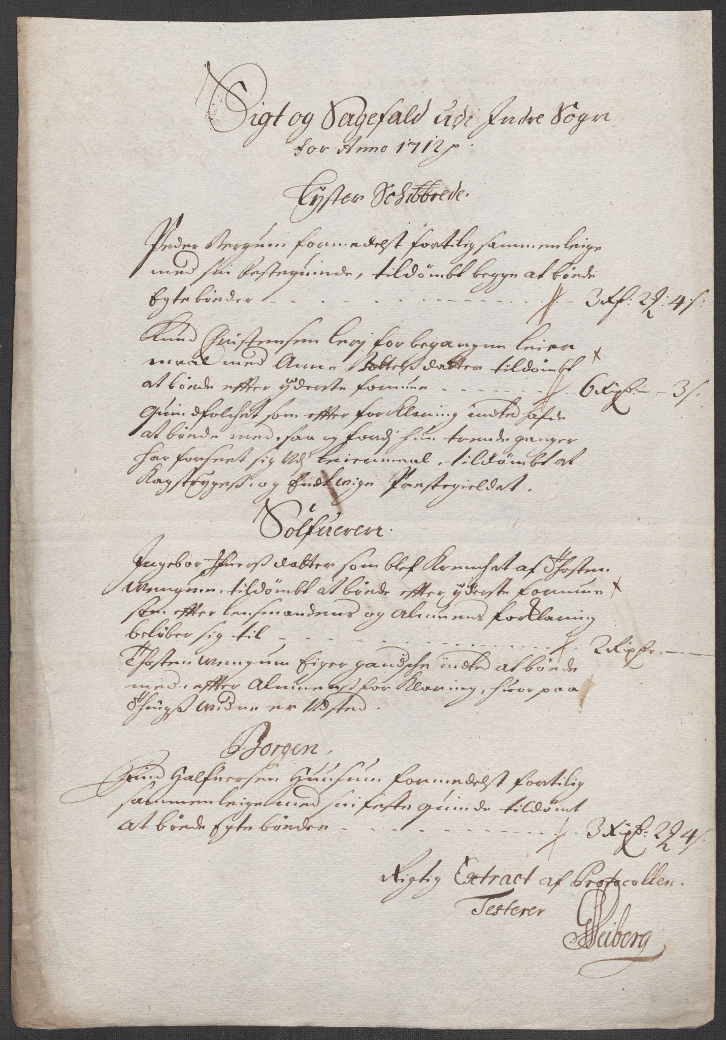 Rentekammeret inntil 1814, Reviderte regnskaper, Fogderegnskap, RA/EA-4092/R52/L3318: Fogderegnskap Sogn, 1712, s. 254