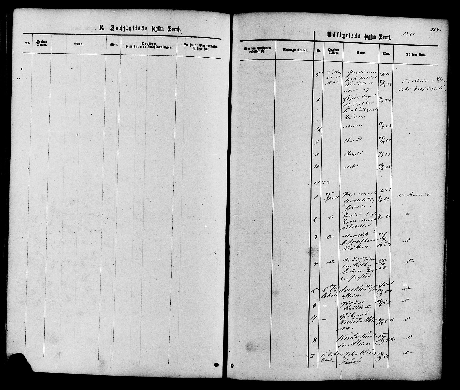 Vestre Slidre prestekontor, SAH/PREST-136/H/Ha/Haa/L0003: Ministerialbok nr. 3, 1865-1880, s. 284
