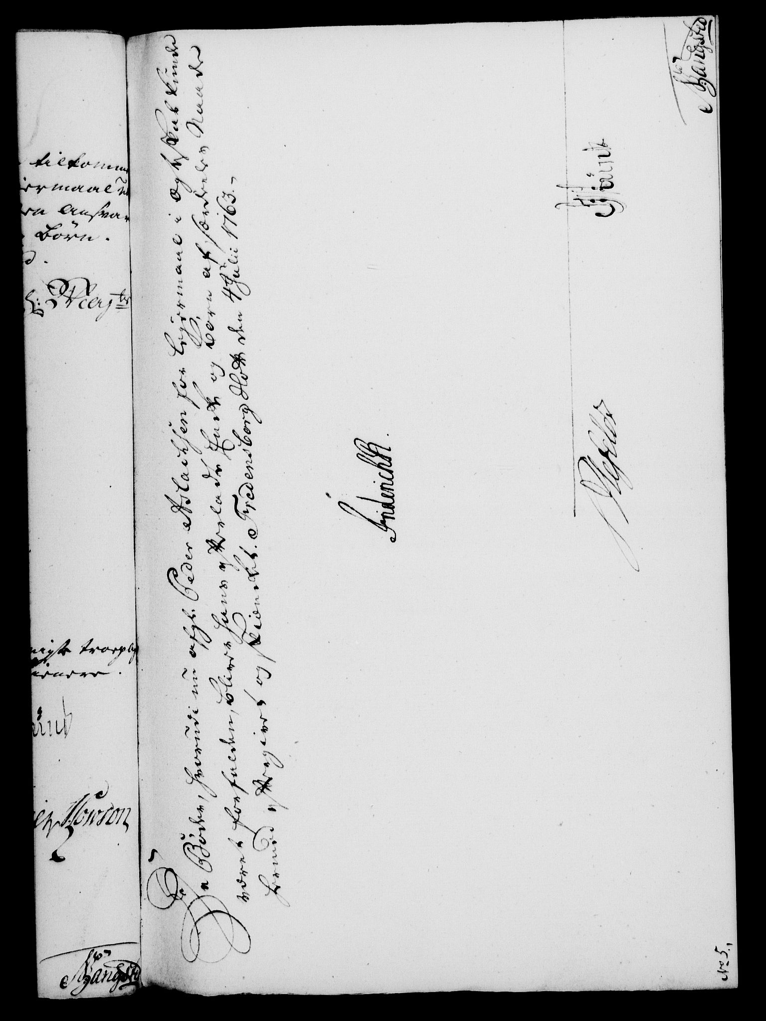 Rentekammeret, Kammerkanselliet, RA/EA-3111/G/Gf/Gfa/L0045: Norsk relasjons- og resolusjonsprotokoll (merket RK 52.45), 1763, s. 312