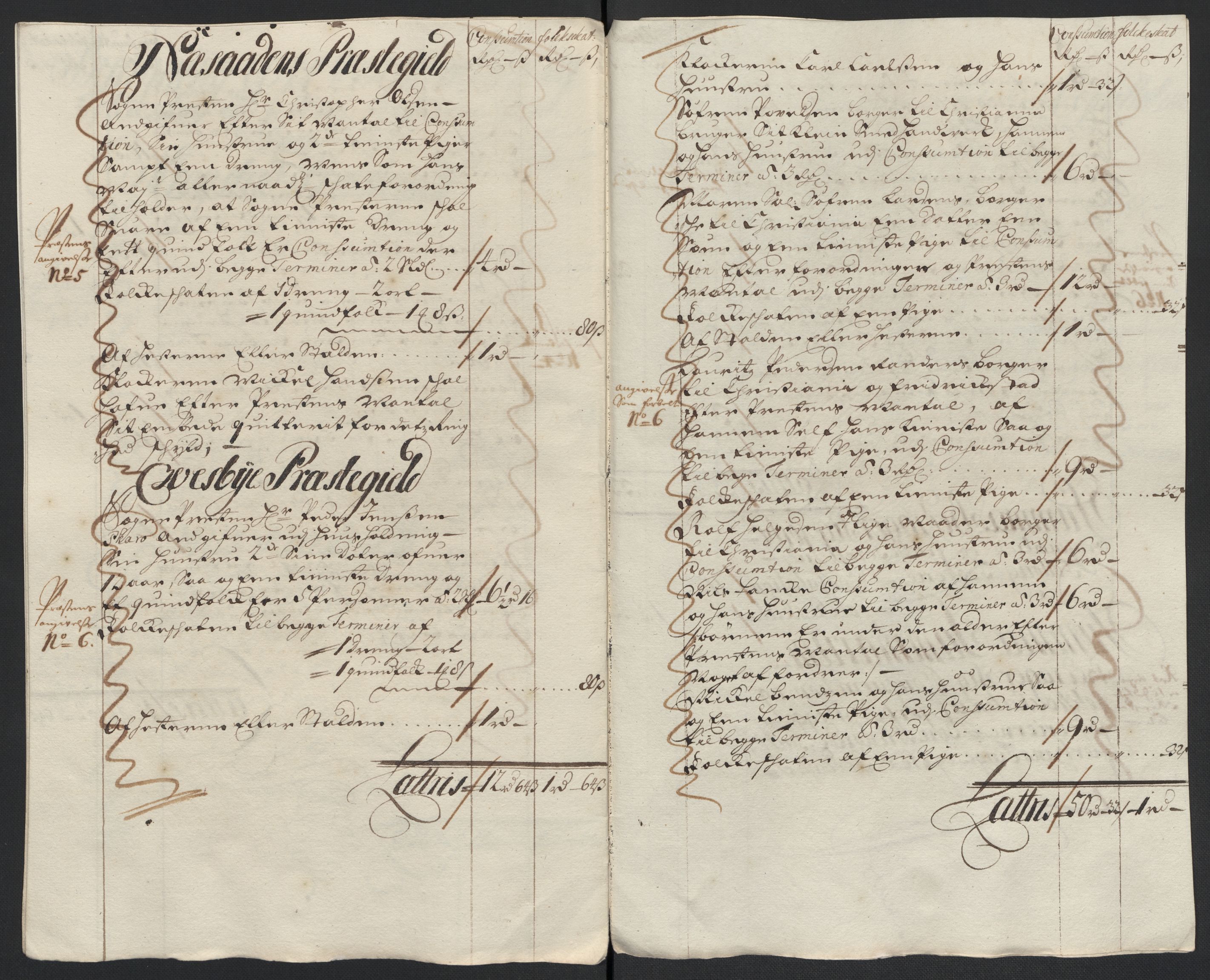 Rentekammeret inntil 1814, Reviderte regnskaper, Fogderegnskap, AV/RA-EA-4092/R10/L0440: Fogderegnskap Aker og Follo, 1696-1697, s. 376