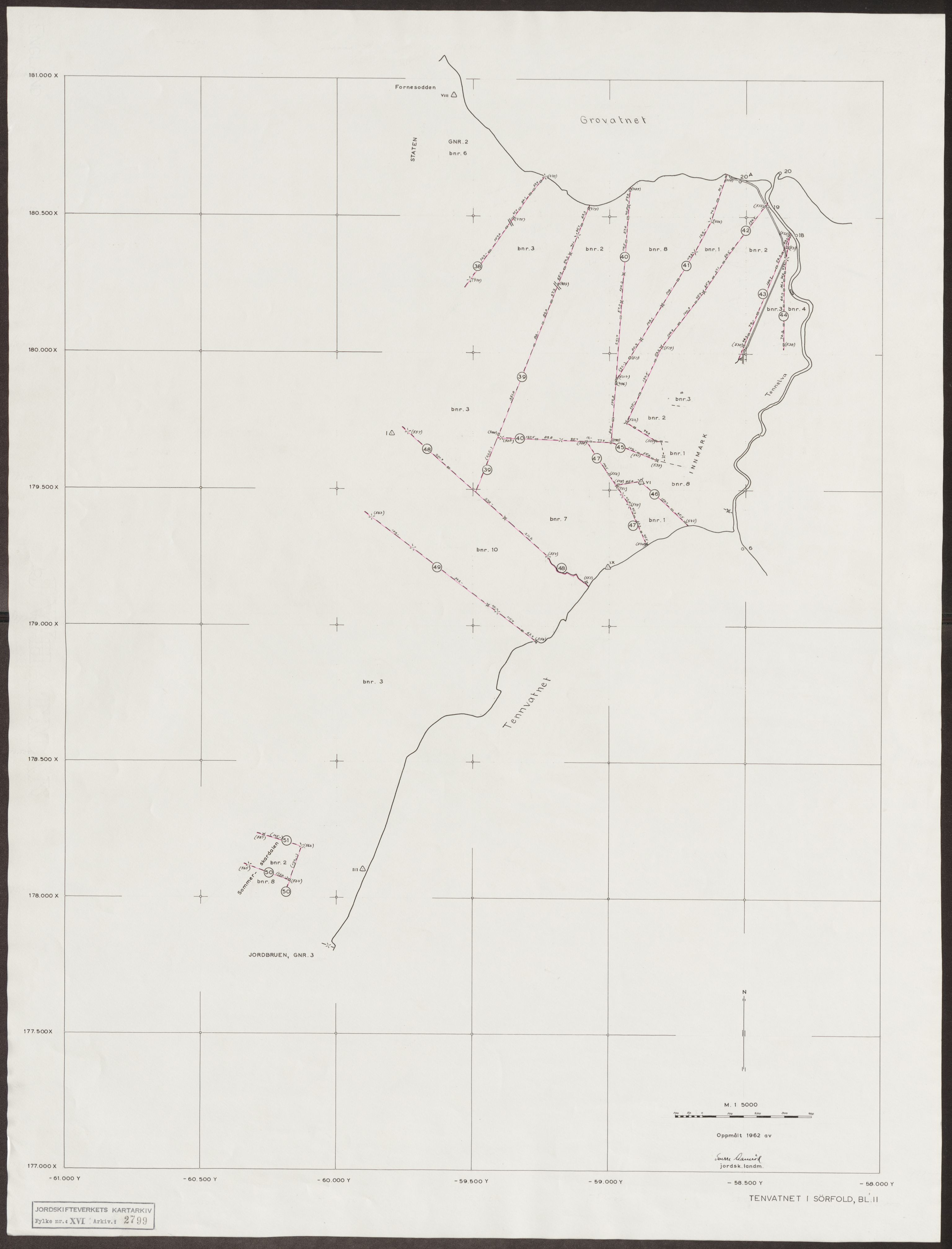 Jordskifteverkets kartarkiv, AV/RA-S-3929/T, 1859-1988, s. 3615
