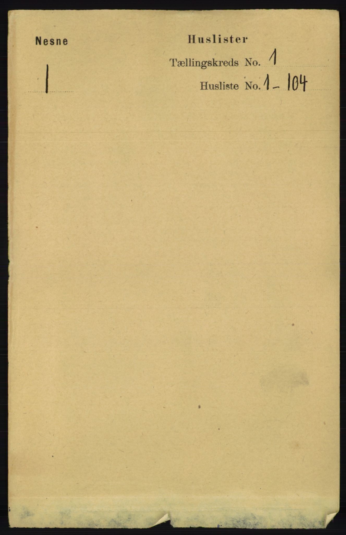RA, Folketelling 1891 for 1828 Nesna herred, 1891, s. 18