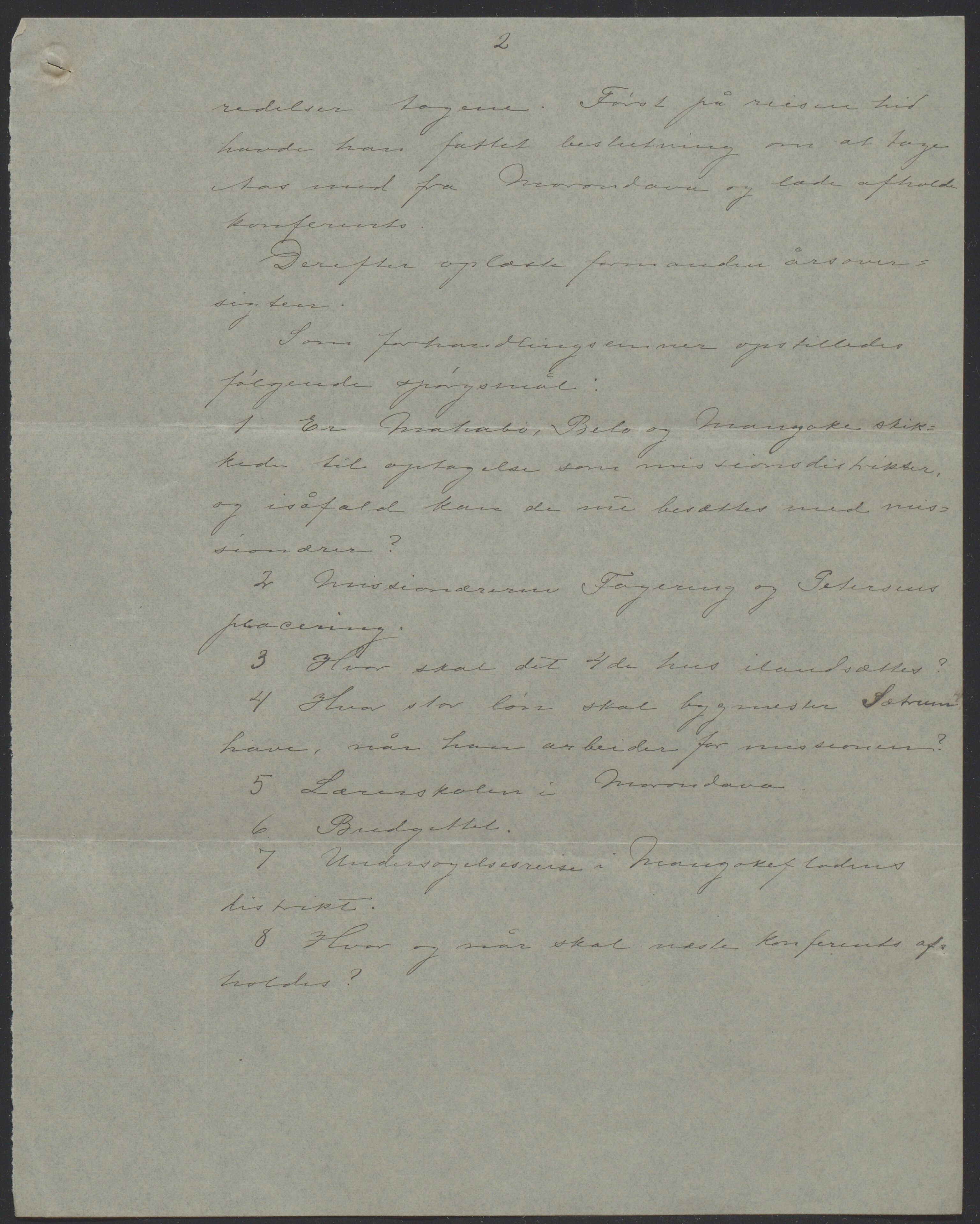 Det Norske Misjonsselskap - hovedadministrasjonen, VID/MA-A-1045/D/Da/Daa/L0039/0009: Konferansereferat og årsberetninger / Konferansereferat fra Vest-Madagaskar., 1893, s. 2