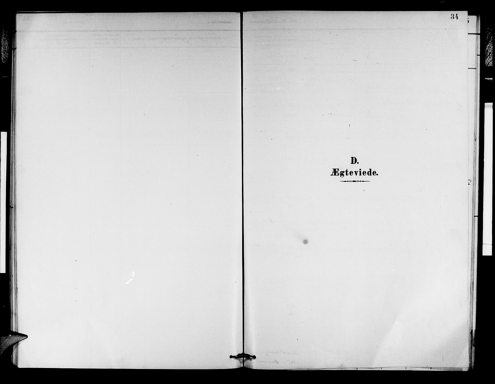 Aurland sokneprestembete, AV/SAB-A-99937/H/Hb/Hbd/L0002: Klokkerbok nr. D 2, 1883-1920, s. 34