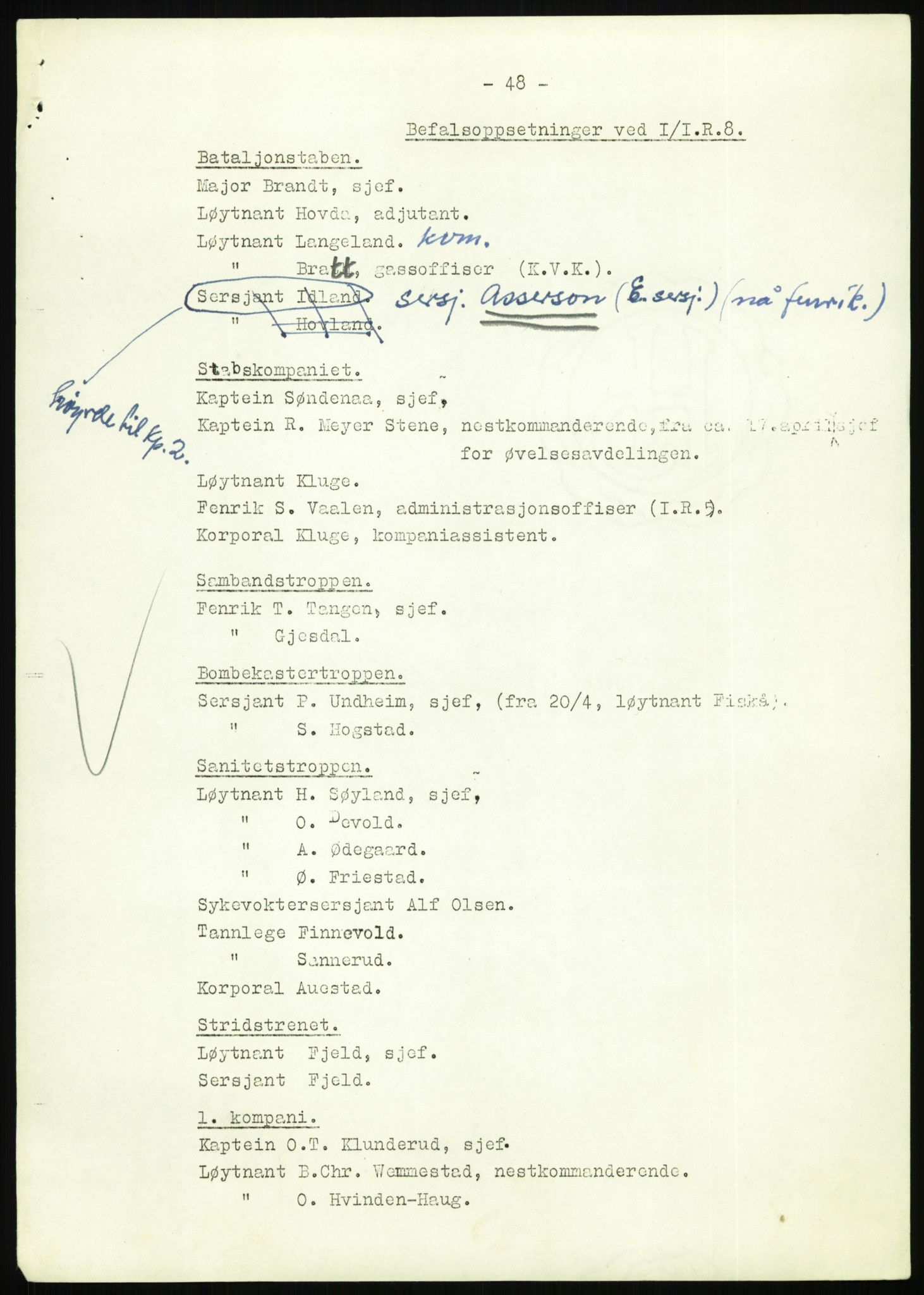 Forsvaret, Forsvarets krigshistoriske avdeling, AV/RA-RAFA-2017/Y/Yb/L0091: II-C-11-321  -  3. Divisjon., 1940, s. 23
