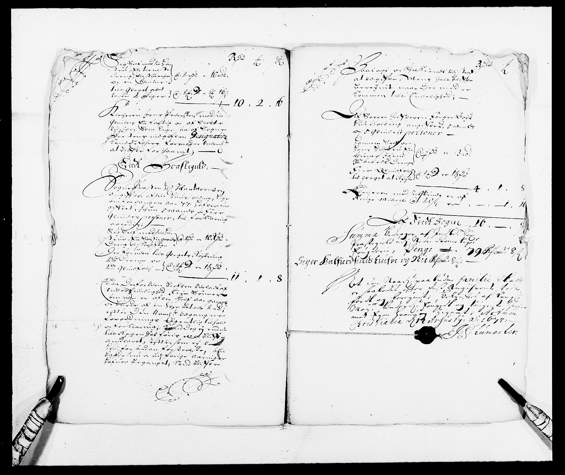 Rentekammeret inntil 1814, Reviderte regnskaper, Fogderegnskap, RA/EA-4092/R11/L0567: Fogderegnskap Nedre Romerike, 1678, s. 273