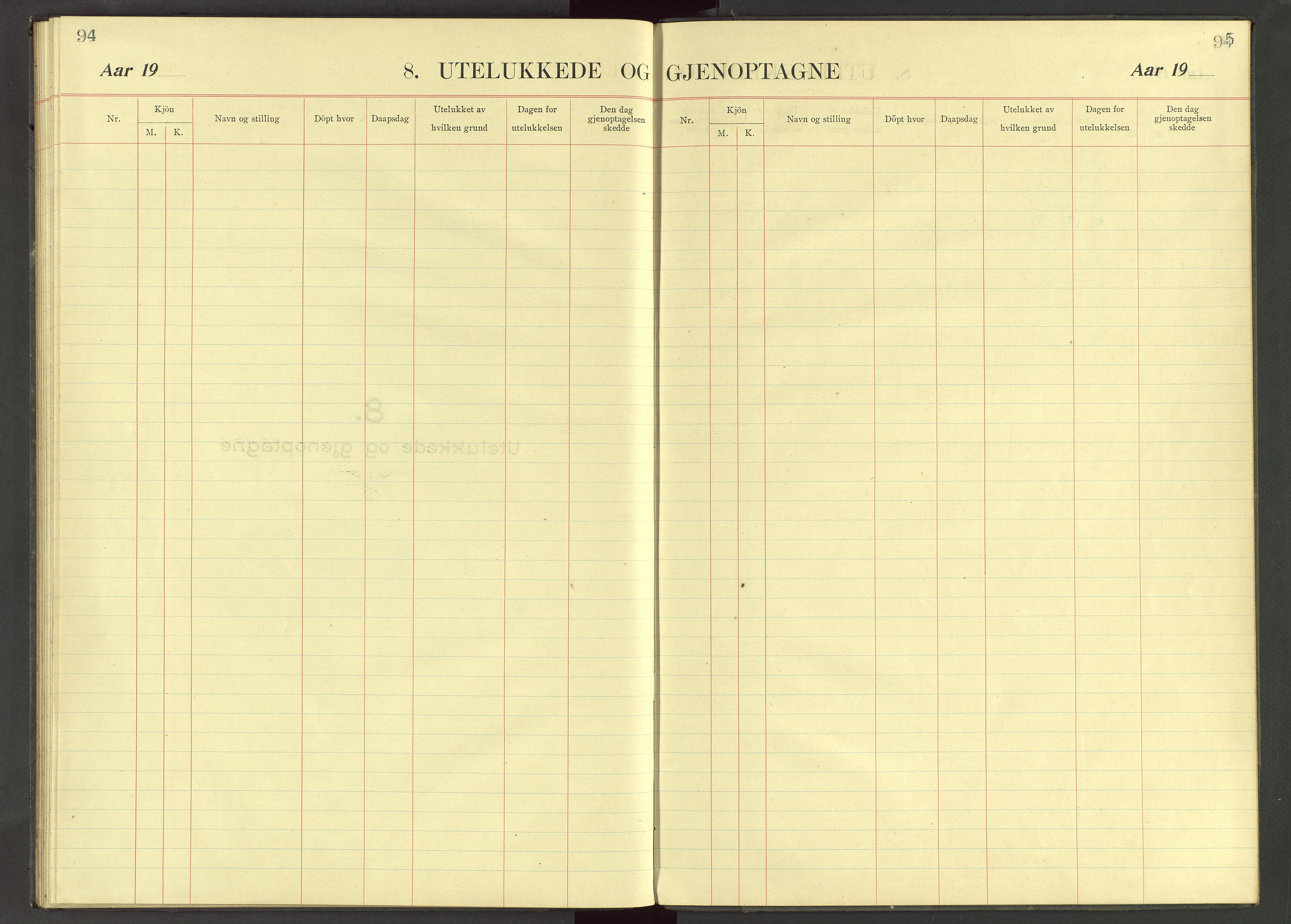 Det Norske Misjonsselskap - utland - Kina (Hunan), VID/MA-A-1065/Dm/L0036: Ministerialbok nr. 74, 1913-1926, s. 94-95
