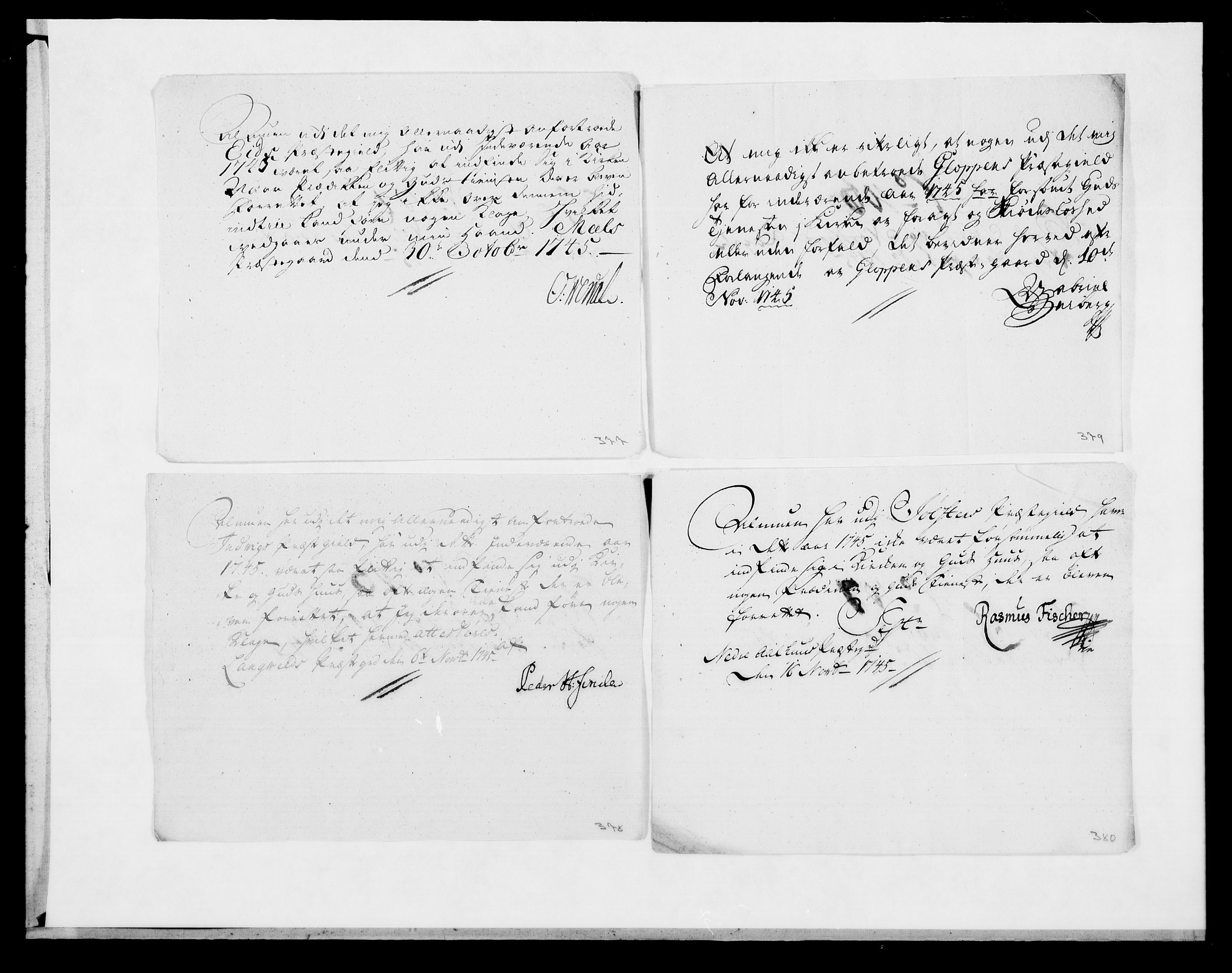 Rentekammeret inntil 1814, Reviderte regnskaper, Fogderegnskap, AV/RA-EA-4092/R53/L3471: Fogderegnskap Sunn- og Nordfjord, 1745, s. 328