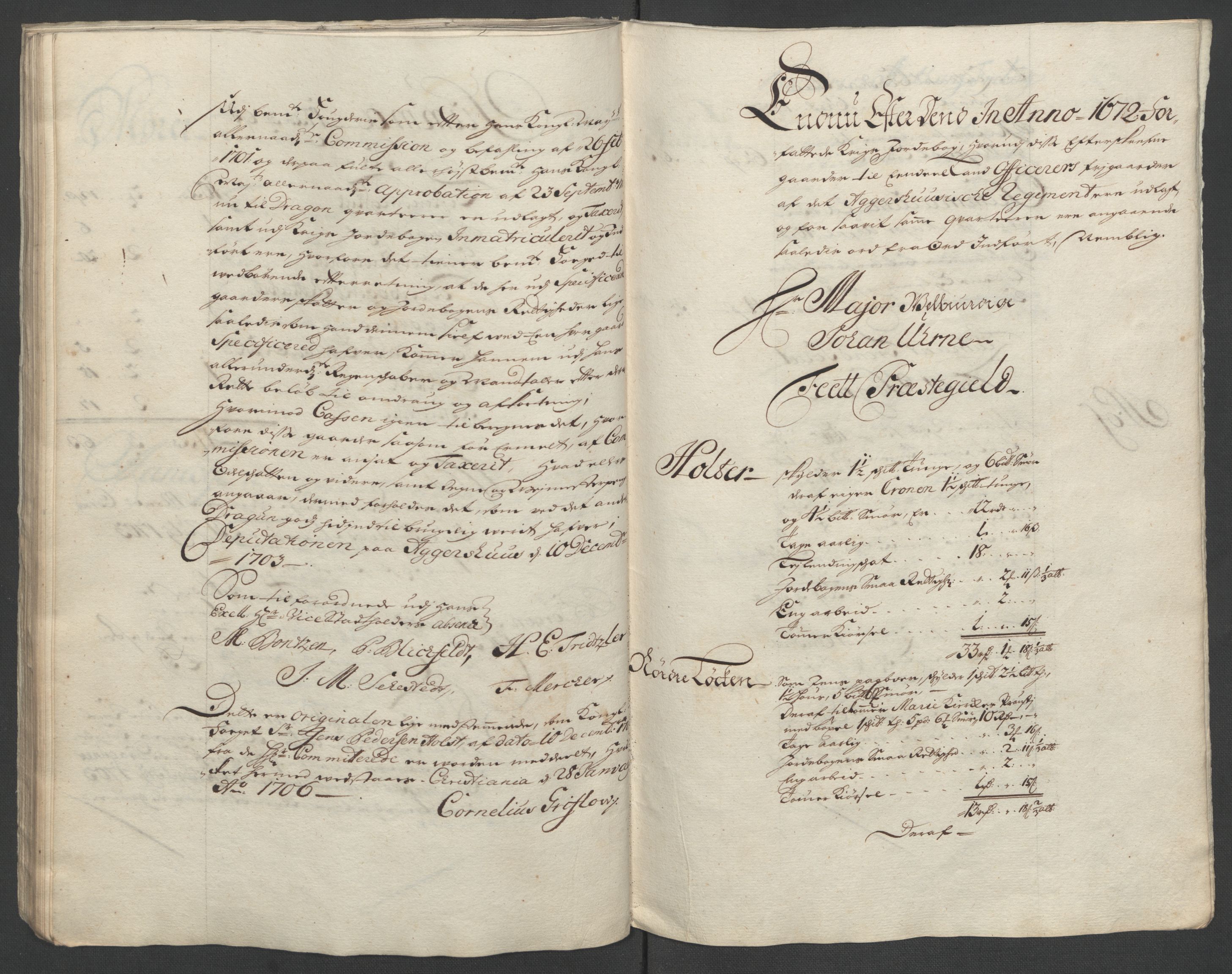 Rentekammeret inntil 1814, Reviderte regnskaper, Fogderegnskap, AV/RA-EA-4092/R11/L0589: Fogderegnskap Nedre Romerike, 1705, s. 317