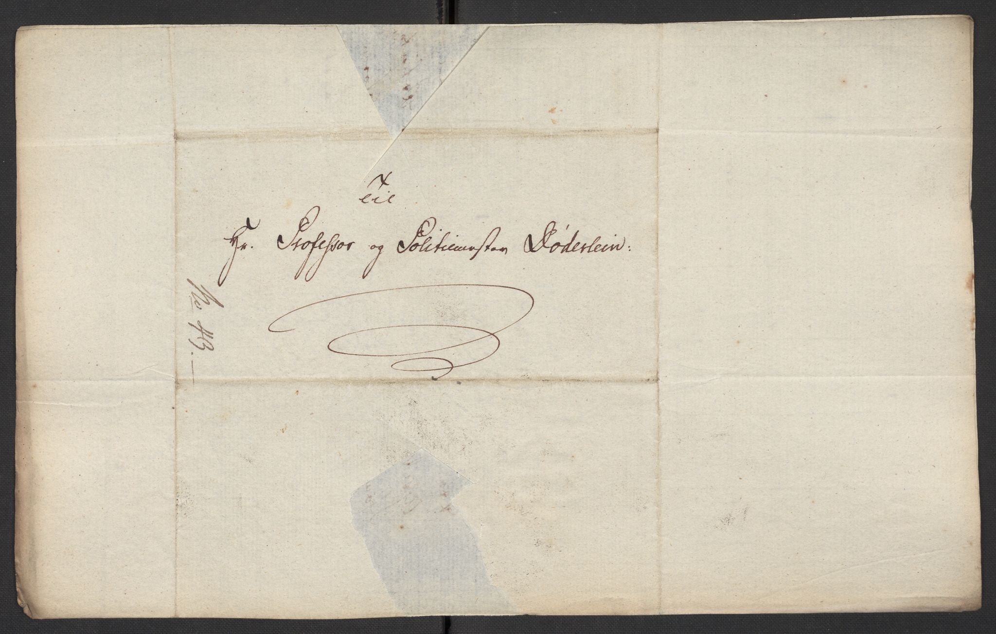 Oslo politidistrikt, AV/SAO-A-10085/D/Da/L0003: Innkomne brev, pro memoria m.v., 1781, s. 159