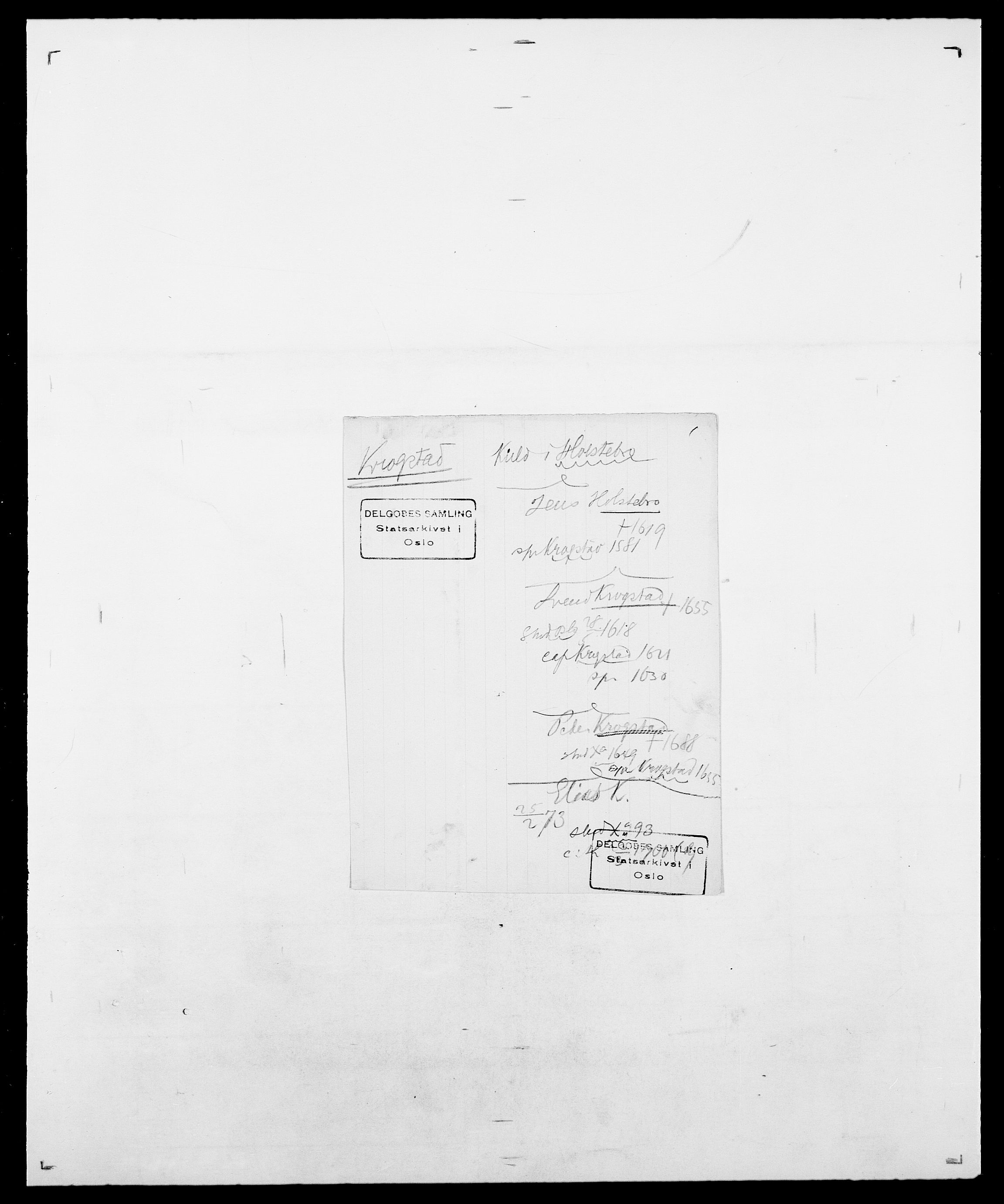 Delgobe, Charles Antoine - samling, SAO/PAO-0038/D/Da/L0022: Krog - Lasteen, s. 70