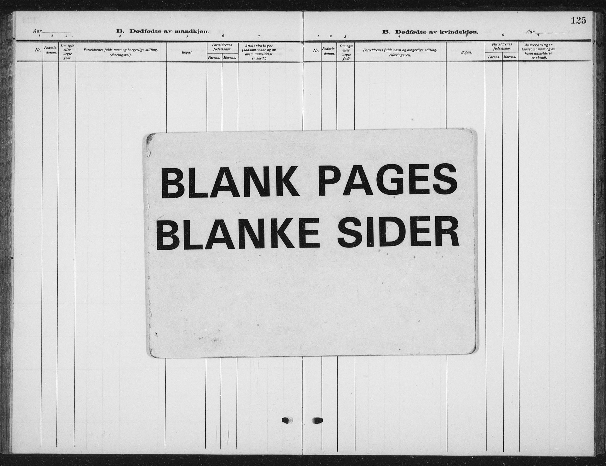 Ministerialprotokoller, klokkerbøker og fødselsregistre - Nord-Trøndelag, SAT/A-1458/709/L0088: Klokkerbok nr. 709C02, 1914-1934, s. 125