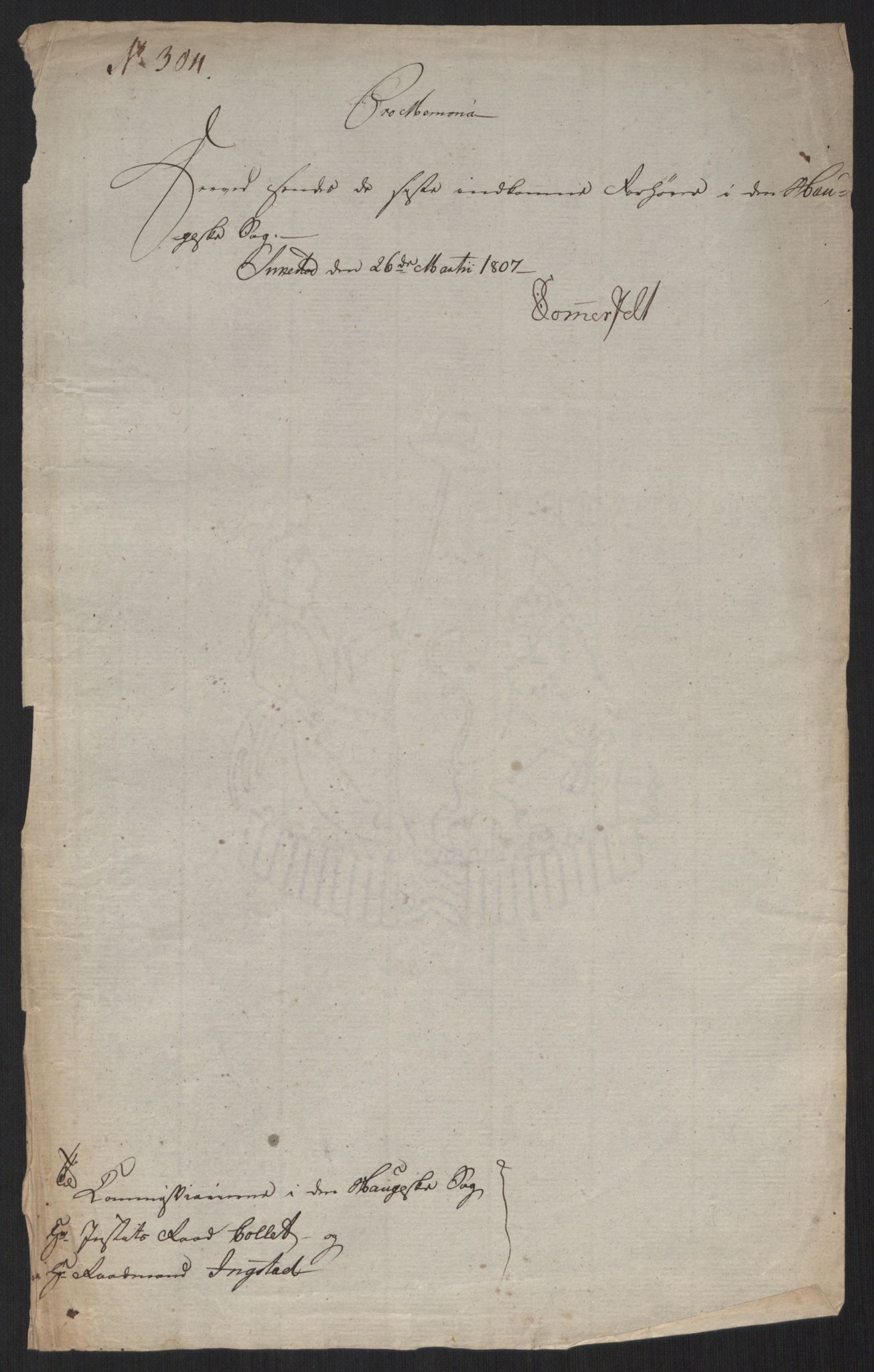 Justisdepartementet, Kommisjon i saken mot Hans Nielsen Hauge 1804, AV/RA-S-1151/D/L0004: Hans Nielsen Hauges sak, 1813, s. 630