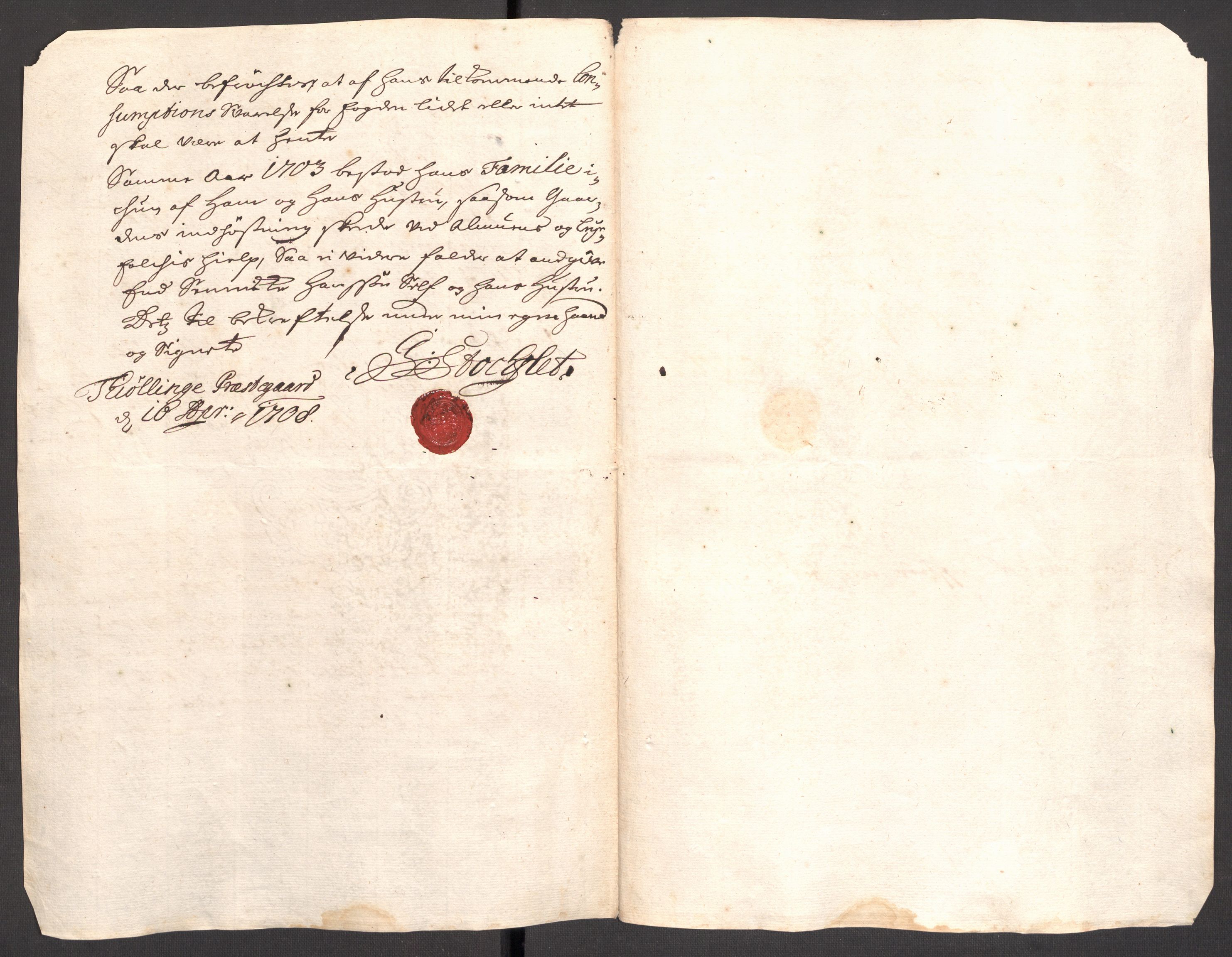 Rentekammeret inntil 1814, Reviderte regnskaper, Fogderegnskap, AV/RA-EA-4092/R33/L1980: Fogderegnskap Larvik grevskap, 1707-1708, s. 340