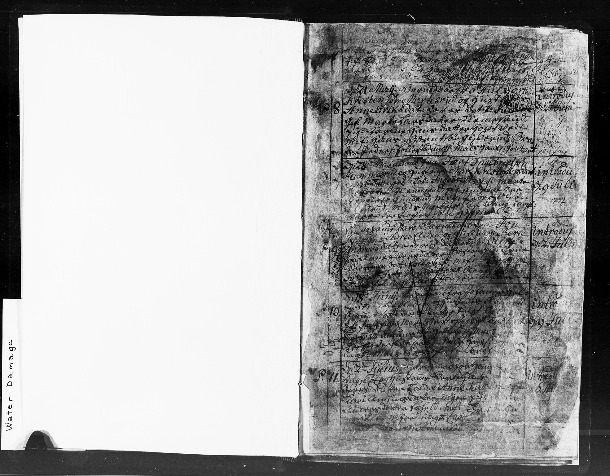 Røyken kirkebøker, SAKO/A-241/G/Ga/L0002: Klokkerbok nr. 2, 1797-1810, s. 1
