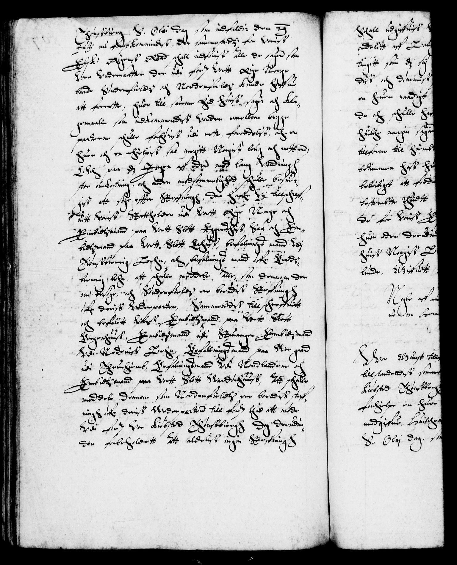 Danske Kanselli 1572-1799, RA/EA-3023/F/Fc/Fca/Fcab/L0003: Norske tegnelser (mikrofilm), 1596-1616, s. 507b
