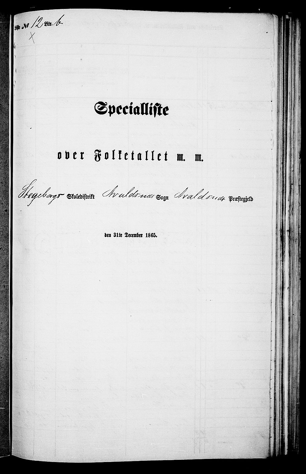 RA, Folketelling 1865 for 1147P Avaldsnes prestegjeld, 1865, s. 180