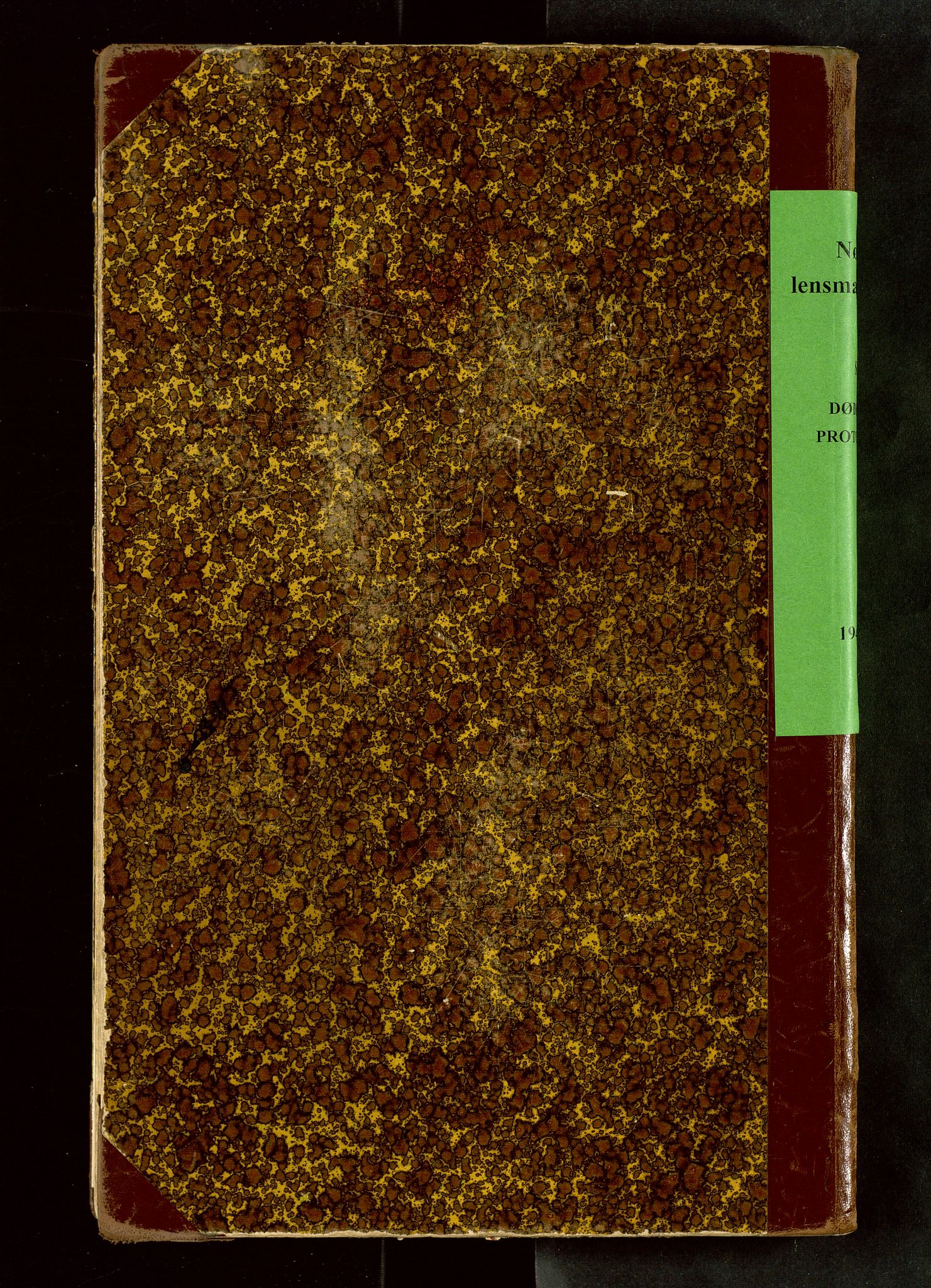 Nøtterøy lensmannskontor, AV/SAKO-A-540/H/Ha/L0007: Dødsfallsprotokoll, 1940-1944