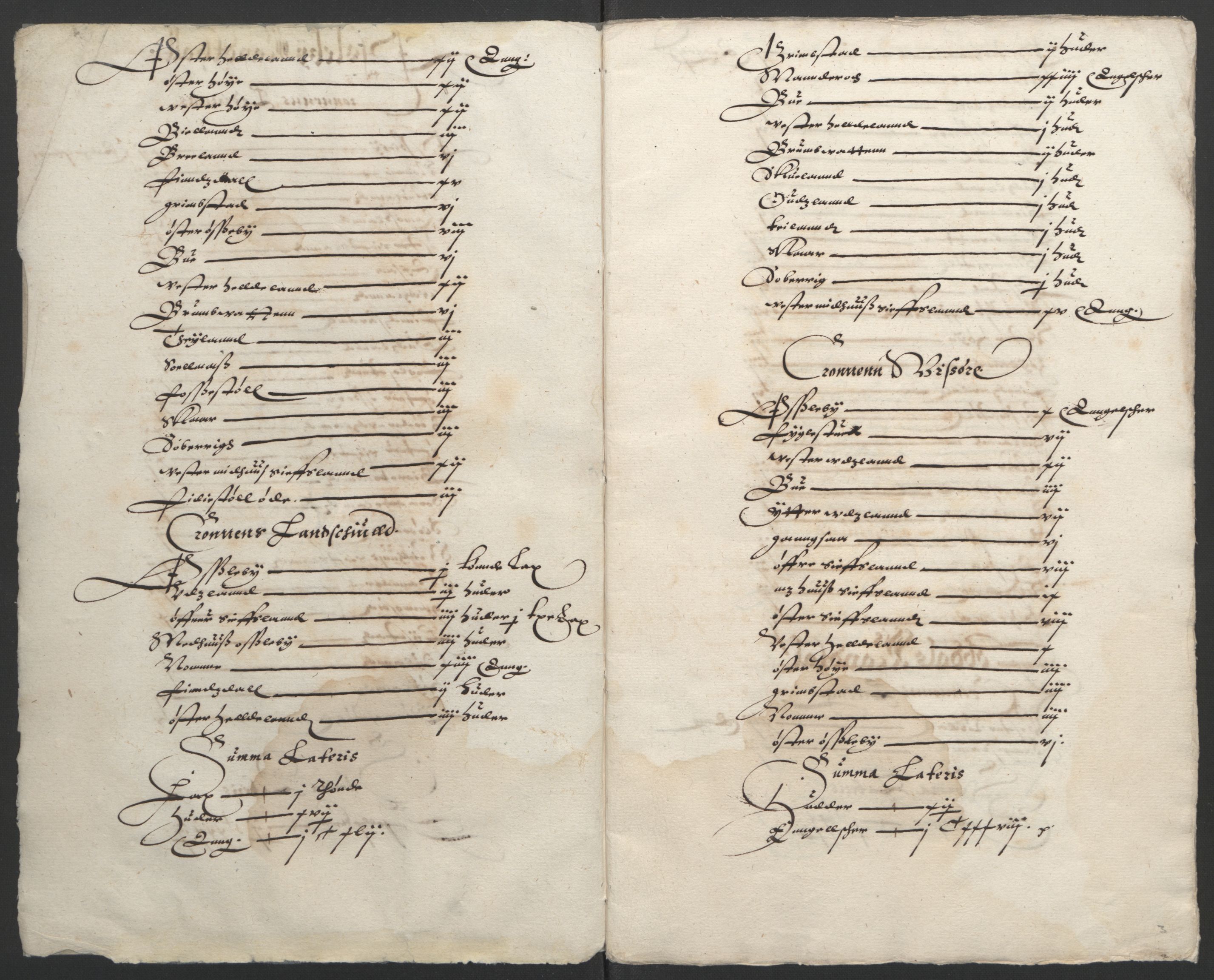 Stattholderembetet 1572-1771, RA/EA-2870/Ek/L0002/0002: Jordebøker til utlikning av garnisonsskatt 1624-1626: / Jordebøker for Agdesiden len, 1624-1625, s. 40