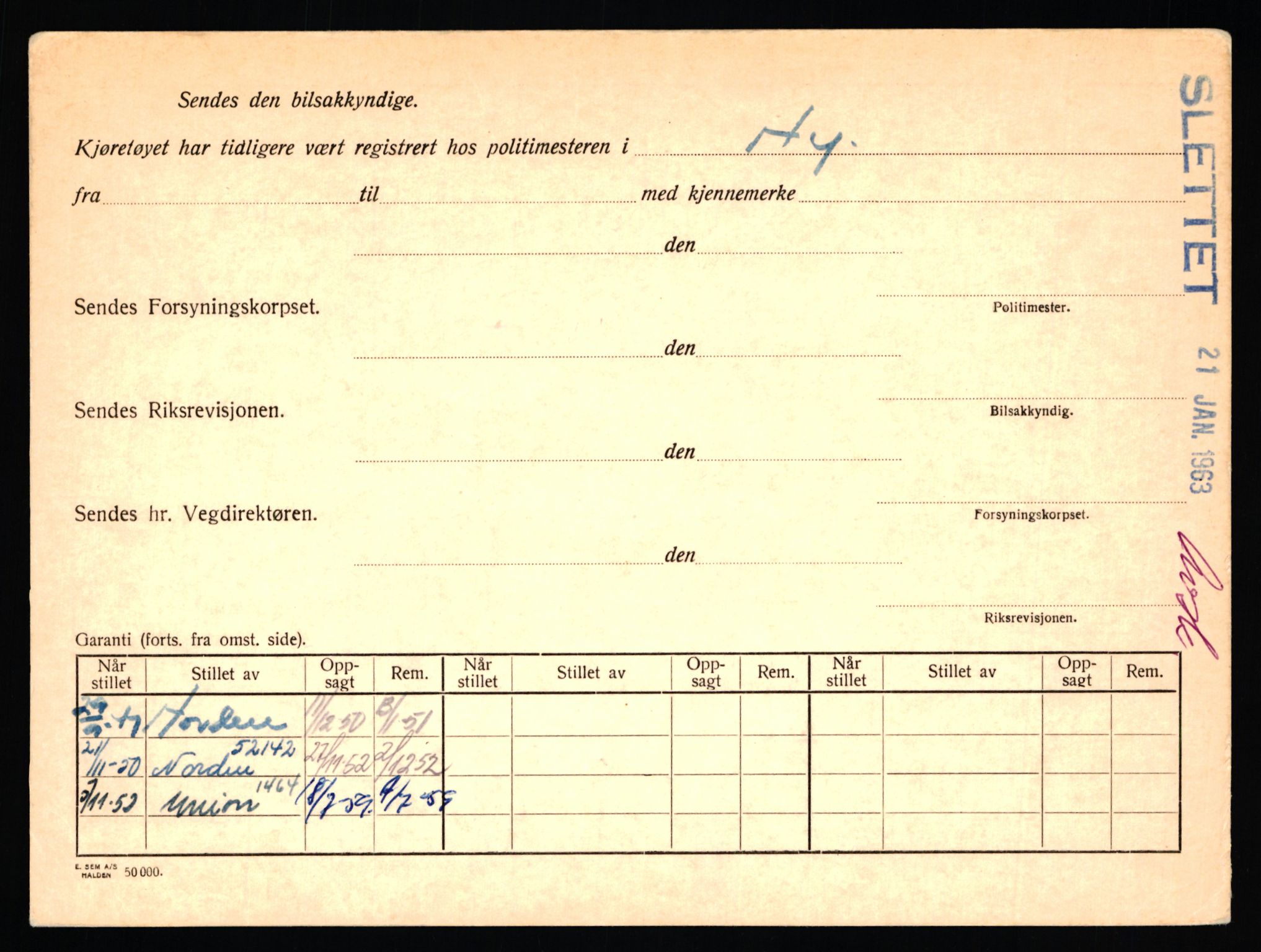 Stavanger trafikkstasjon, AV/SAST-A-101942/0/F/L0031: L-17000 - L-17599, 1930-1971, s. 1958