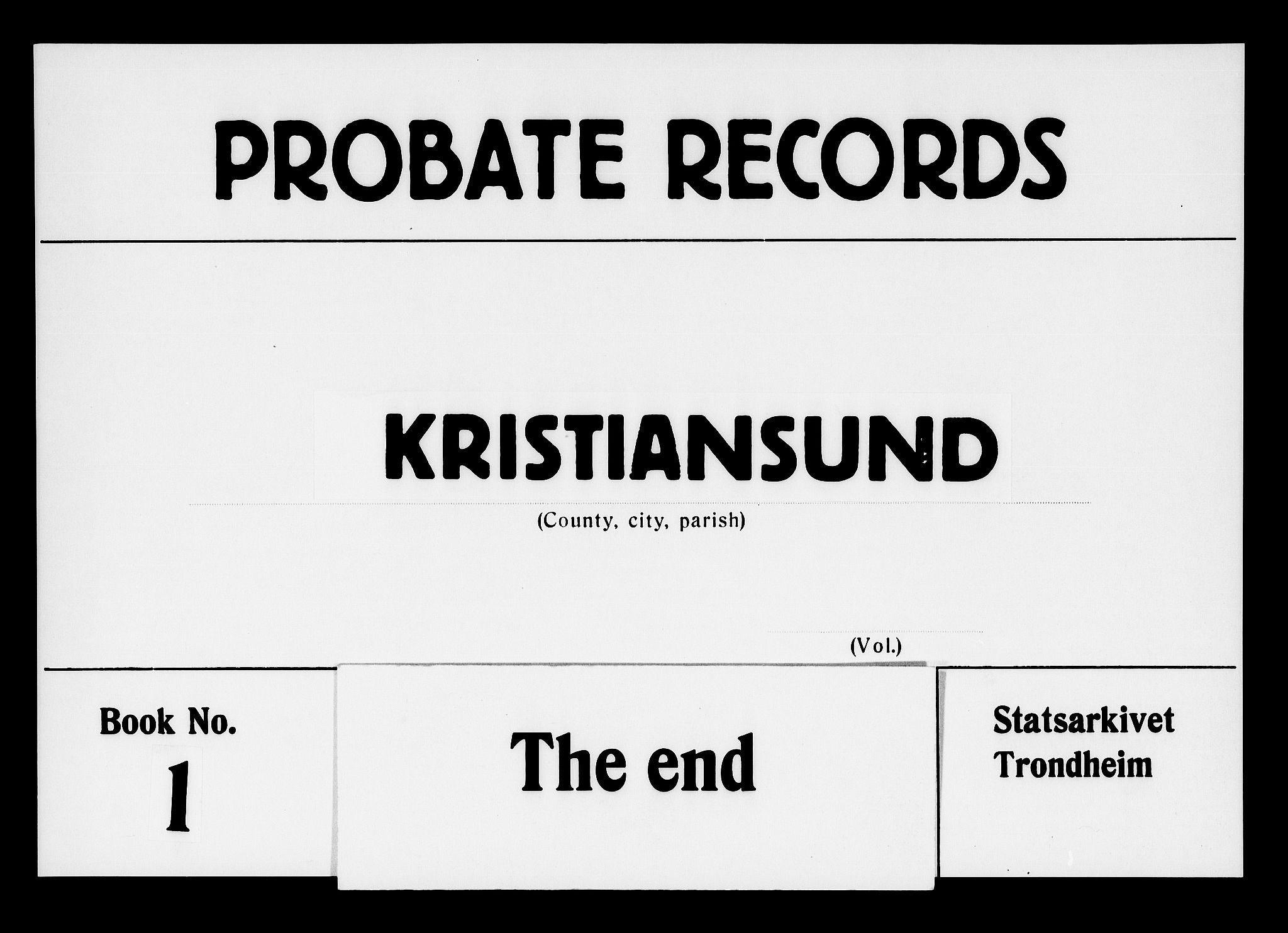 Kristiansund byfogd, SAT/A-4587/A/29/L0001: Skifteprotokoll. Aut. 22.12.1742, 1742-1785