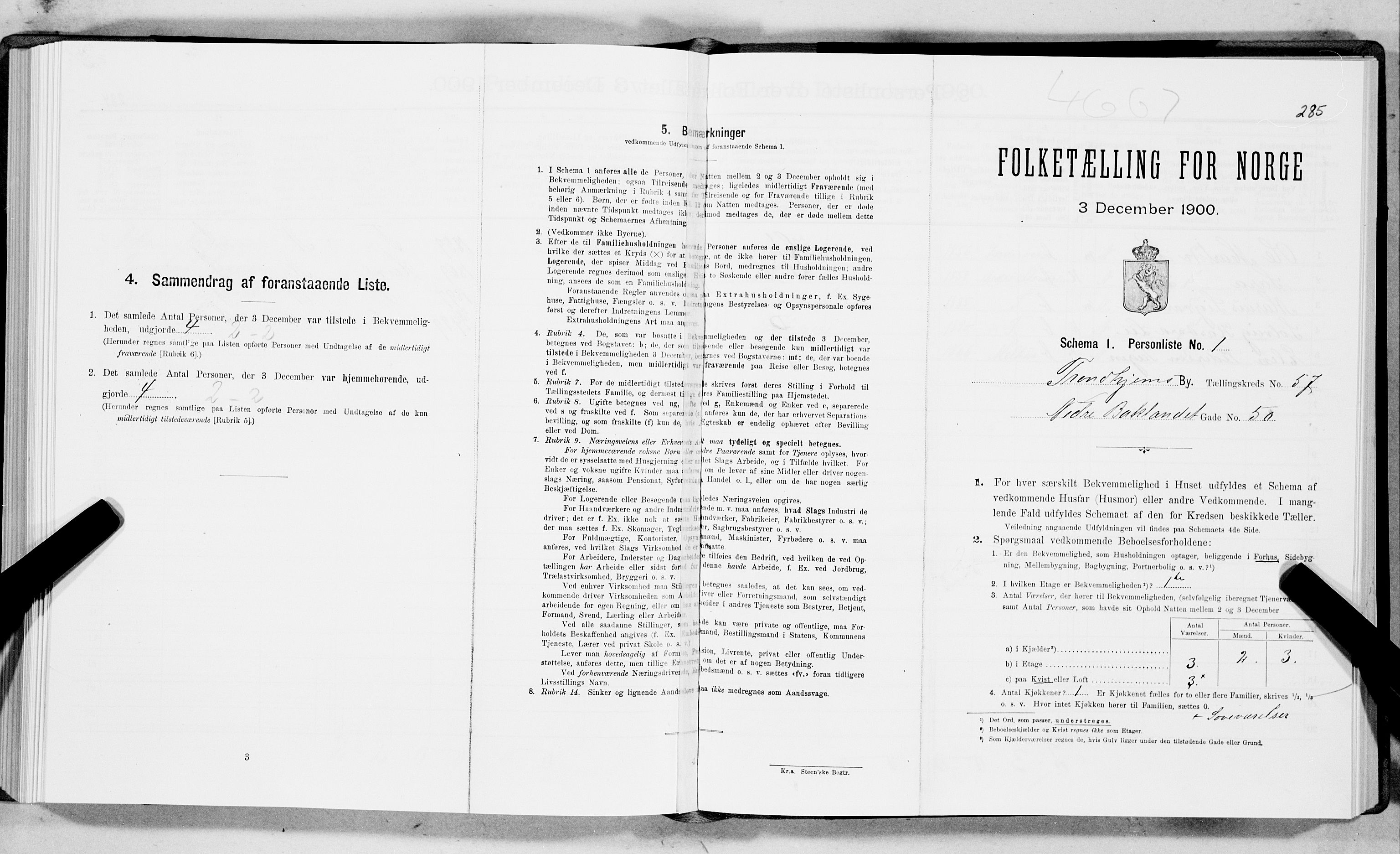 SAT, Folketelling 1900 for 1601 Trondheim kjøpstad, 1900, s. 9742