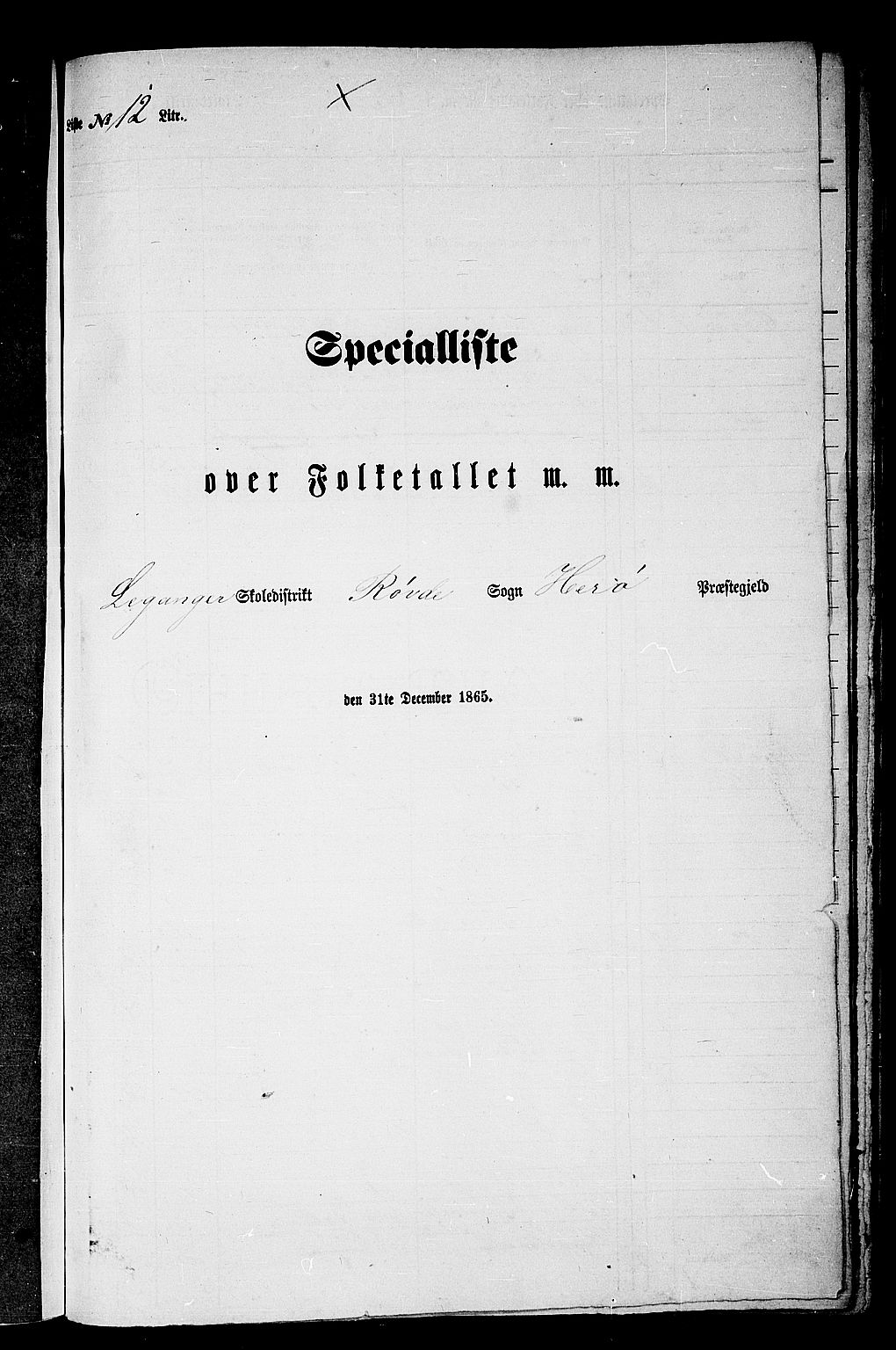 RA, Folketelling 1865 for 1515P Herøy prestegjeld, 1865, s. 163