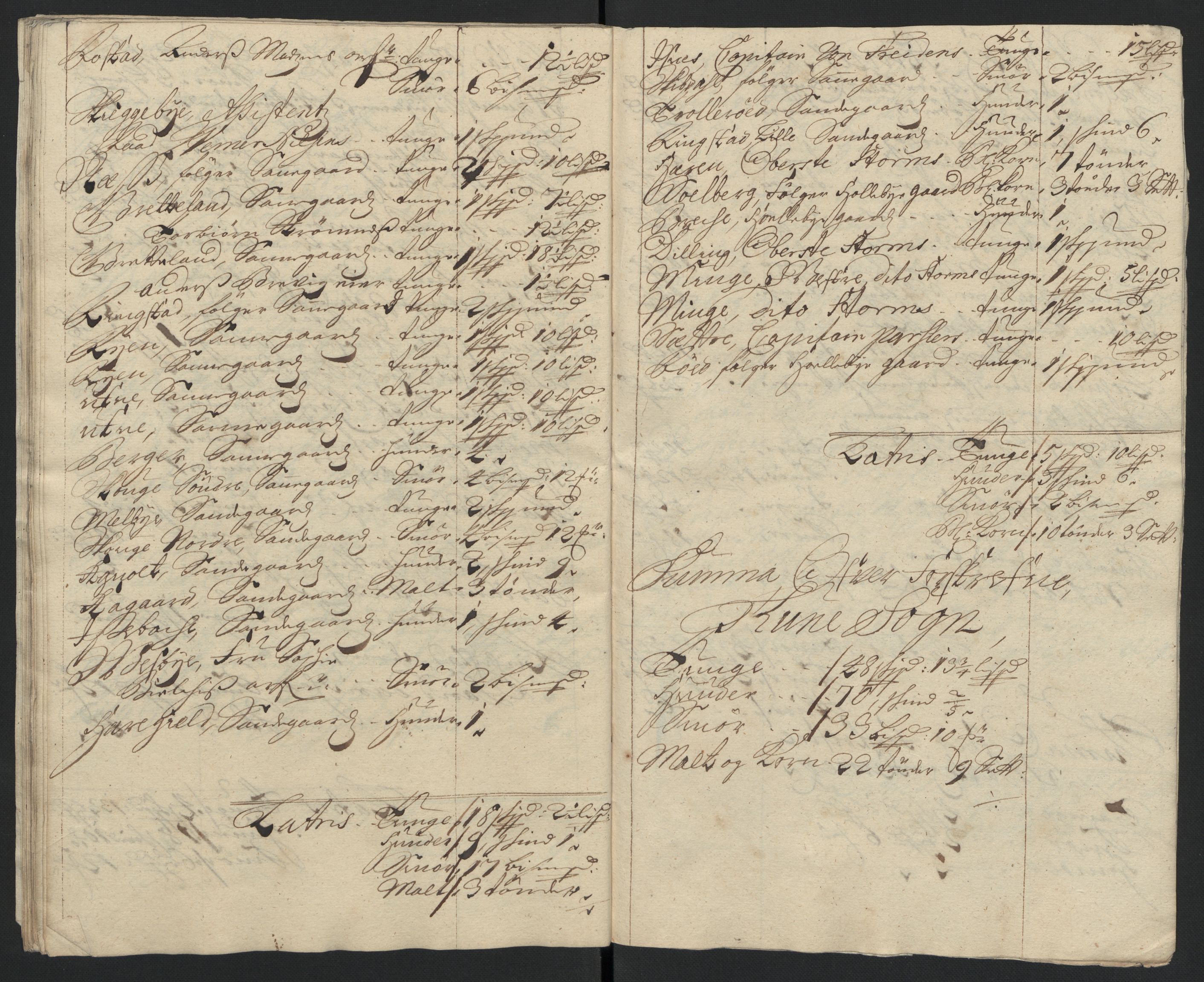 Rentekammeret inntil 1814, Reviderte regnskaper, Fogderegnskap, AV/RA-EA-4092/R04/L0132: Fogderegnskap Moss, Onsøy, Tune, Veme og Åbygge, 1703-1704, s. 255