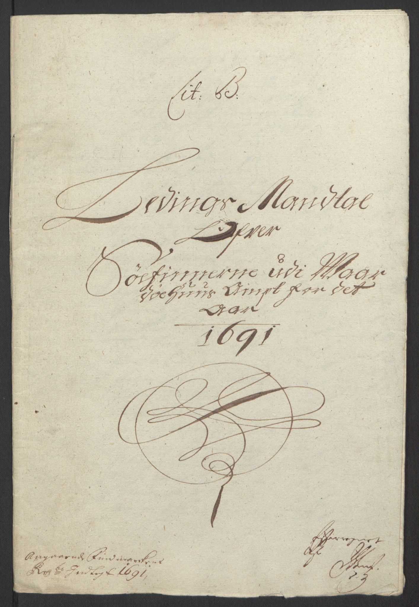 Rentekammeret inntil 1814, Reviderte regnskaper, Fogderegnskap, AV/RA-EA-4092/R69/L4851: Fogderegnskap Finnmark/Vardøhus, 1691-1700, s. 24