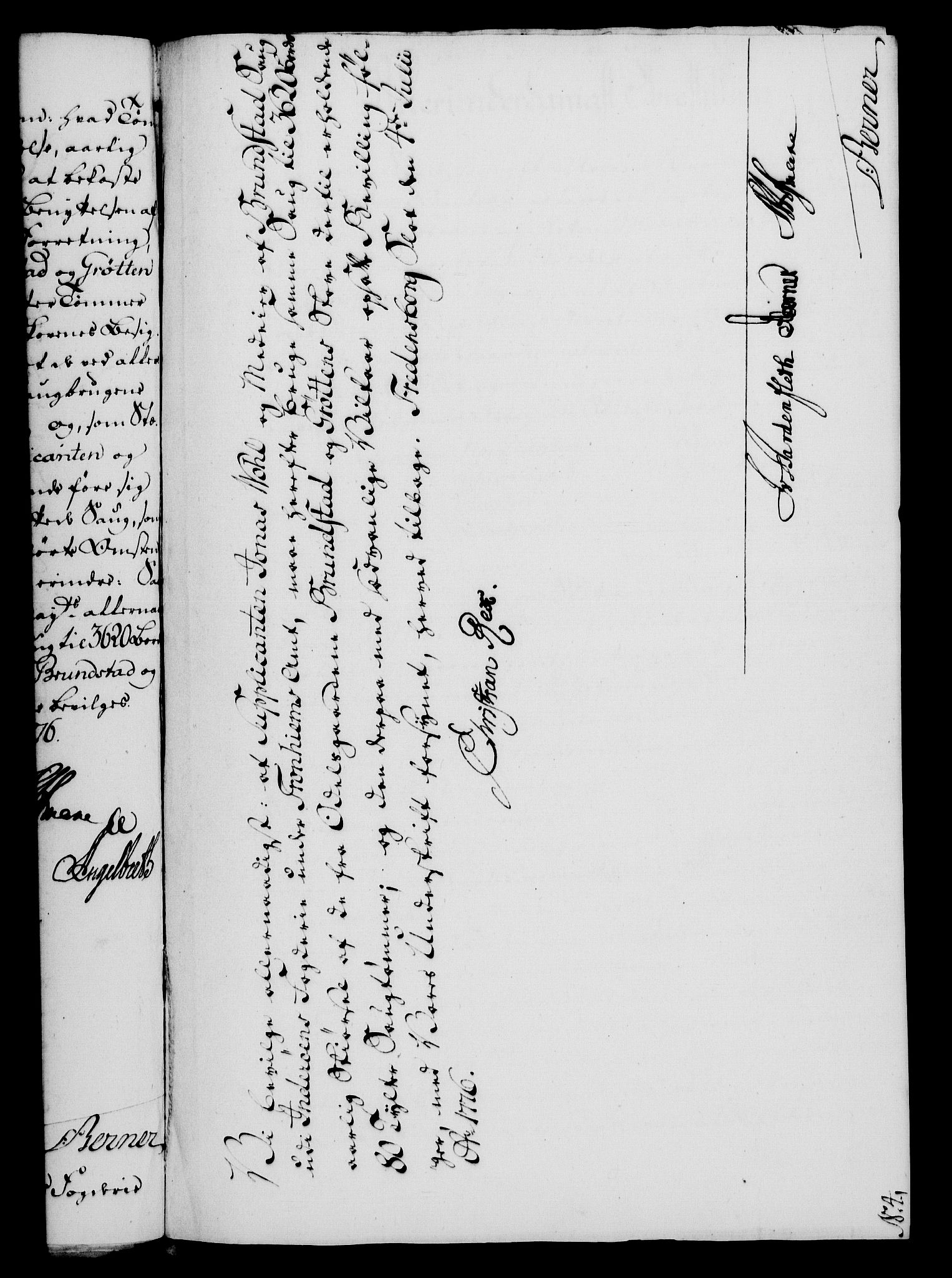 Rentekammeret, Kammerkanselliet, RA/EA-3111/G/Gf/Gfa/L0058: Norsk relasjons- og resolusjonsprotokoll (merket RK 52.58), 1776, s. 122