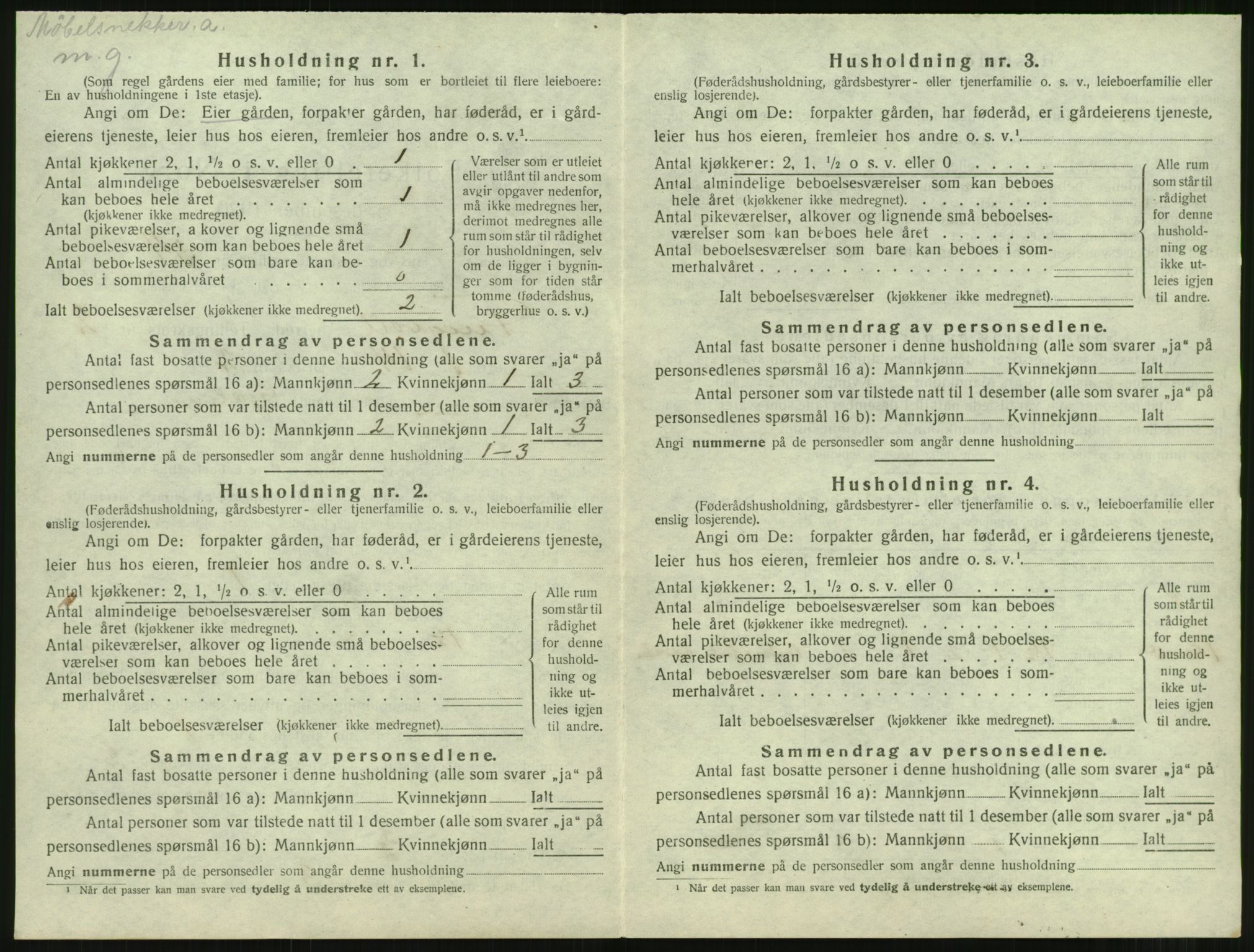 SAT, Folketelling 1920 for 1560 Tingvoll herred, 1920, s. 145