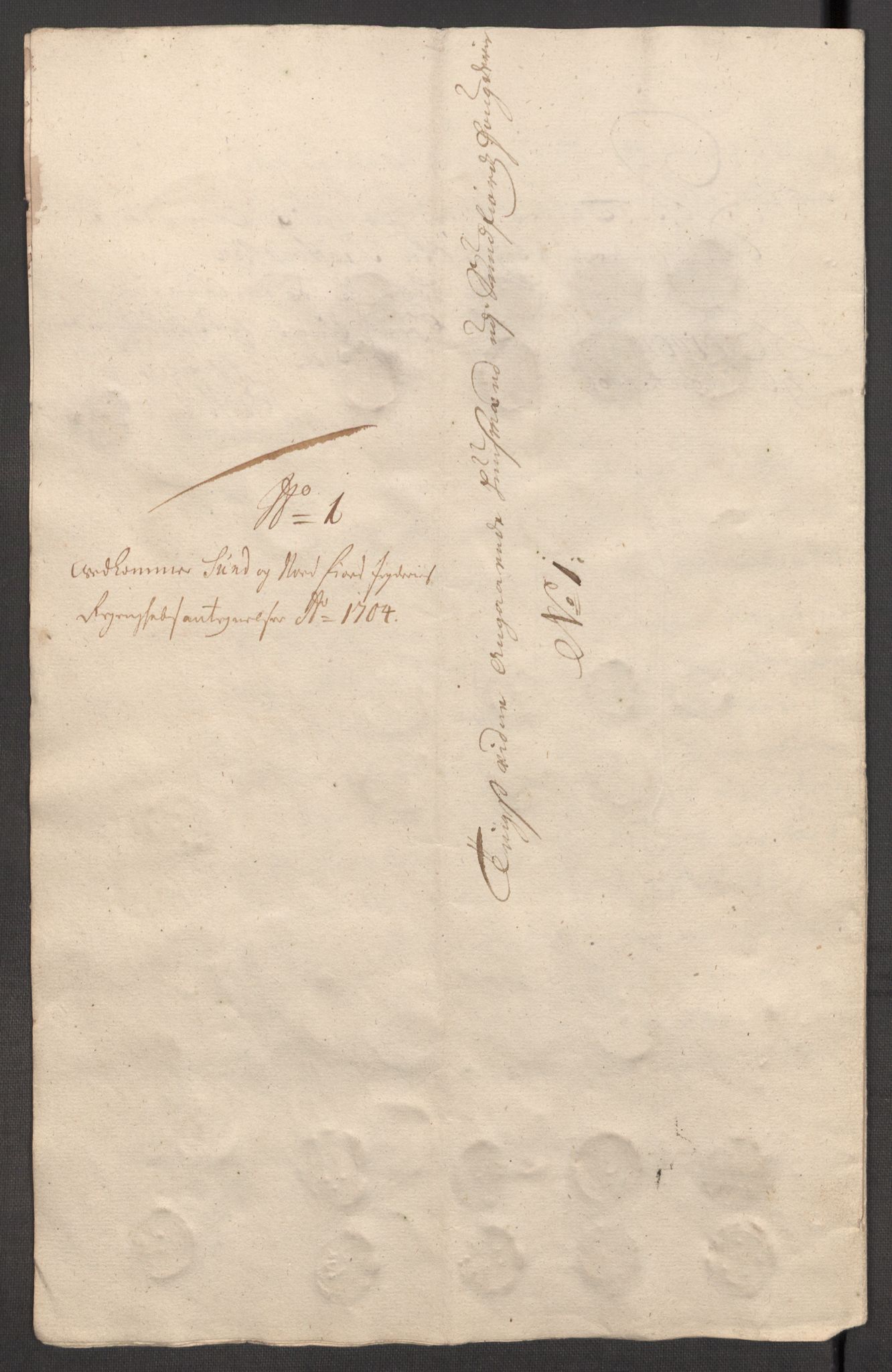 Rentekammeret inntil 1814, Reviderte regnskaper, Fogderegnskap, AV/RA-EA-4092/R53/L3428: Fogderegnskap Sunn- og Nordfjord, 1704, s. 311