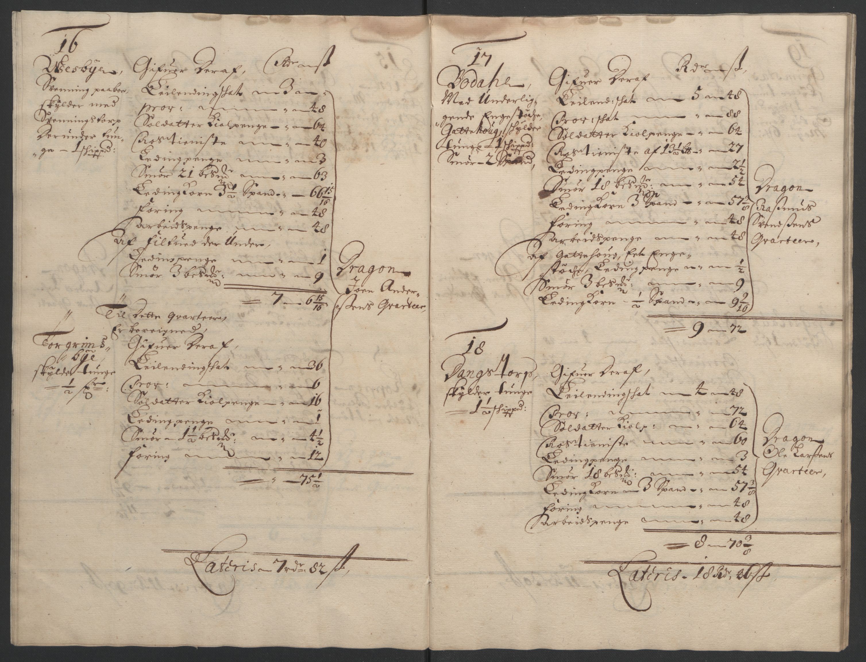 Rentekammeret inntil 1814, Reviderte regnskaper, Fogderegnskap, AV/RA-EA-4092/R05/L0278: Fogderegnskap Rakkestad, 1691-1693, s. 502