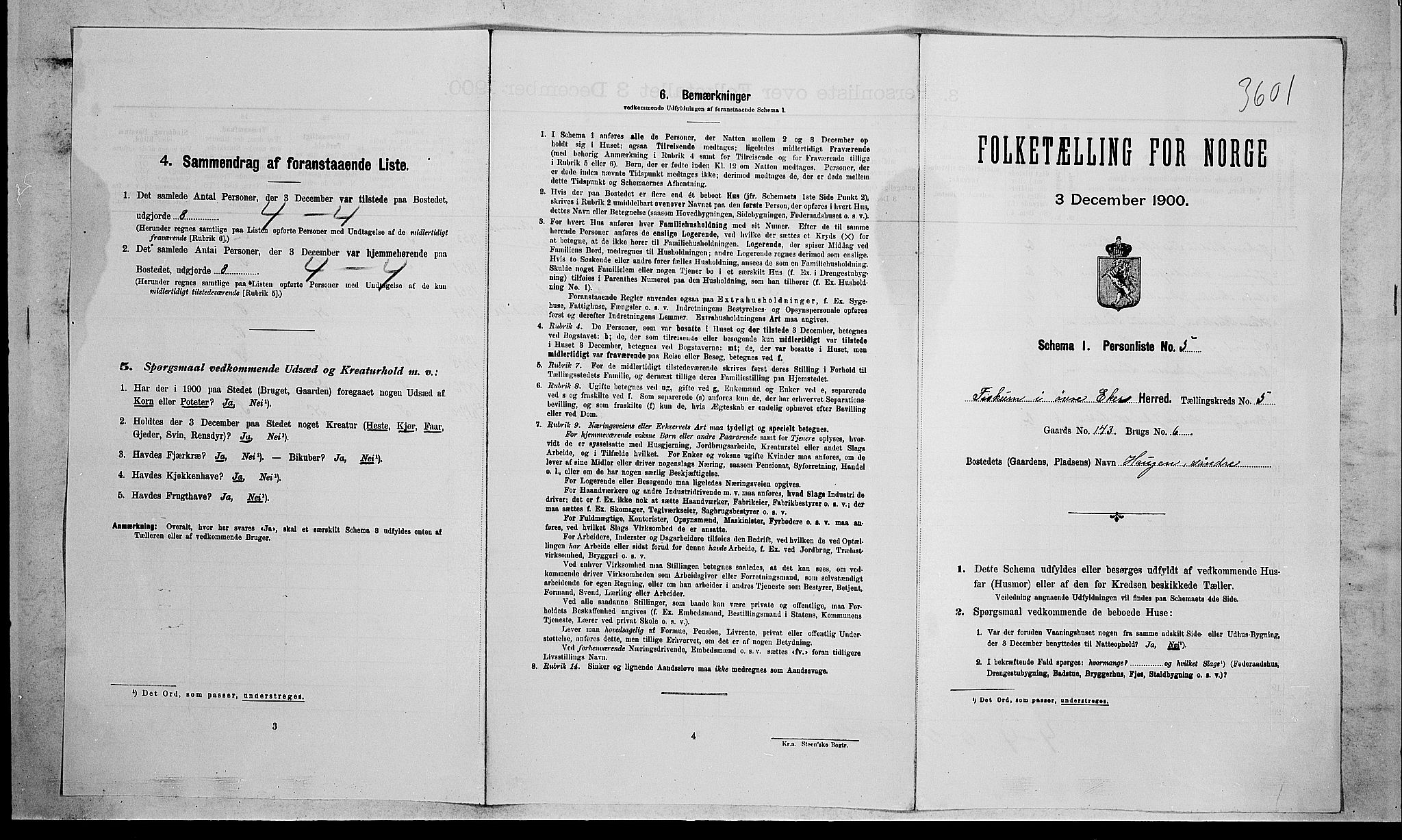RA, Folketelling 1900 for 0624 Øvre Eiker herred, 1900, s. 2659