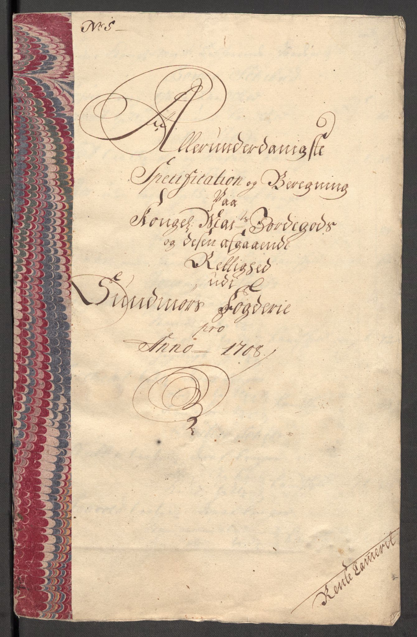 Rentekammeret inntil 1814, Reviderte regnskaper, Fogderegnskap, RA/EA-4092/R54/L3562: Fogderegnskap Sunnmøre, 1708-1709, s. 23