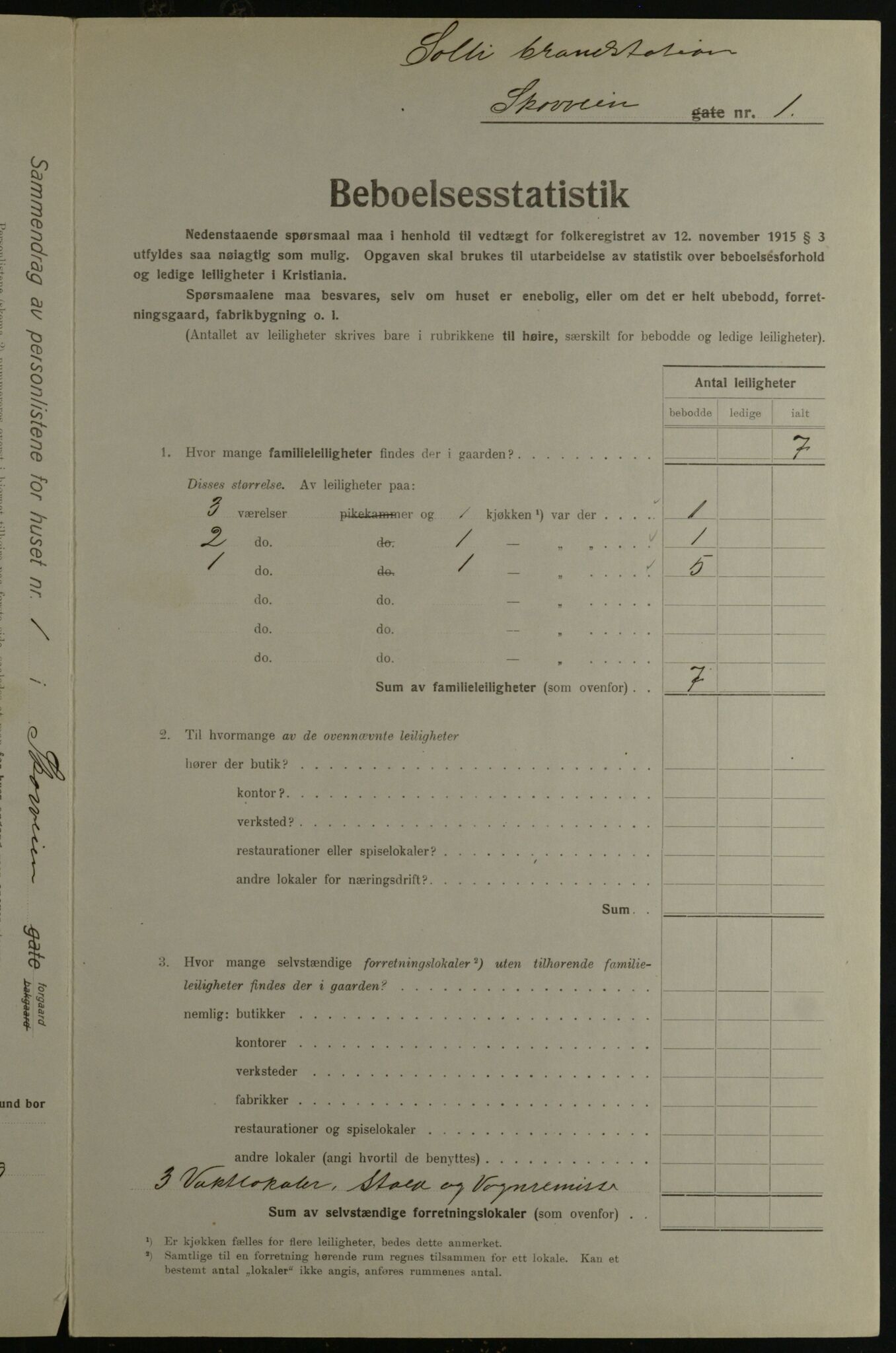 OBA, Kommunal folketelling 1.12.1923 for Kristiania, 1923, s. 106463