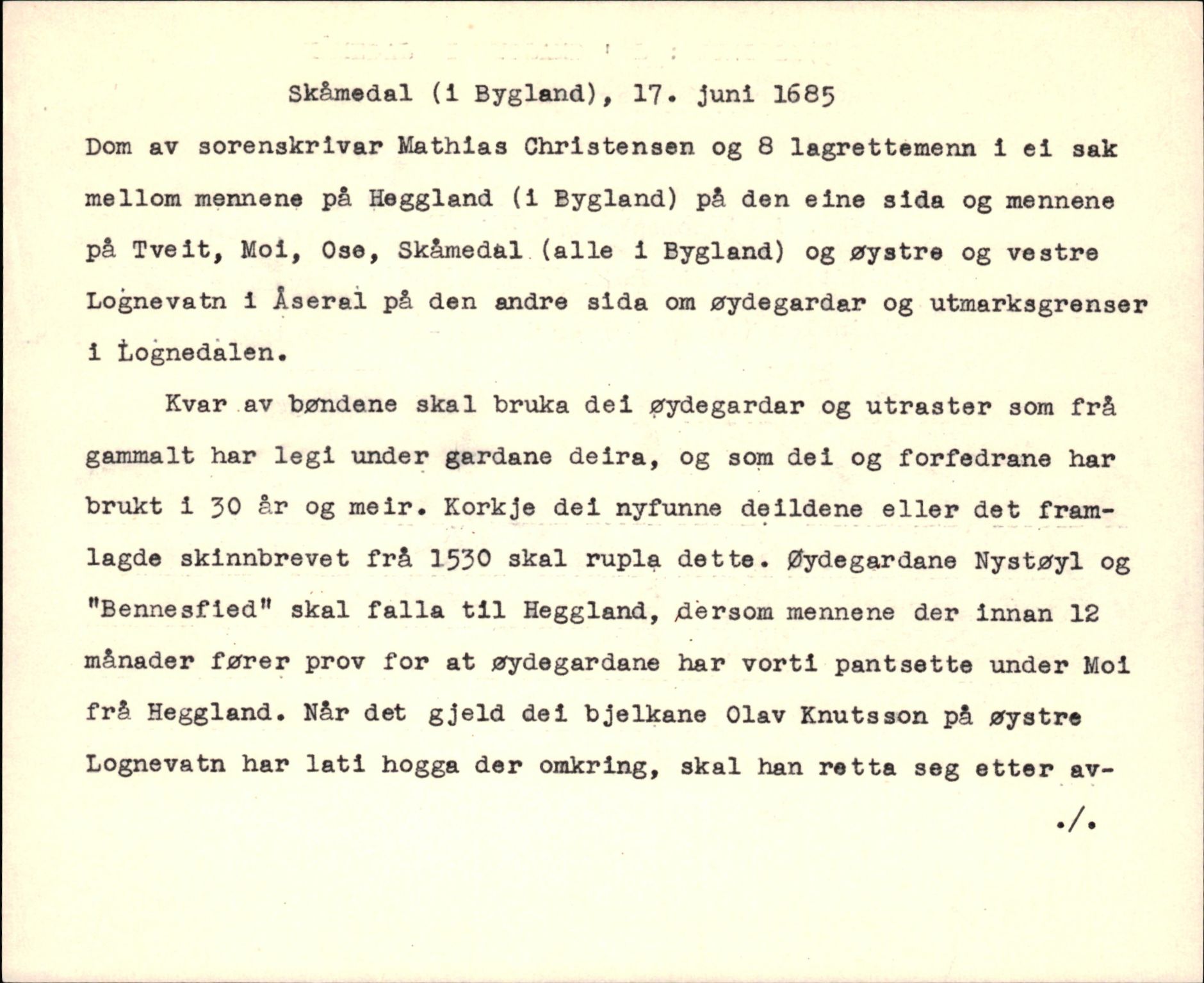 Riksarkivets diplomsamling, AV/RA-EA-5965/F35/F35d/L0005: Innlånte diplomer, seddelregister, 1661-1690, s. 504