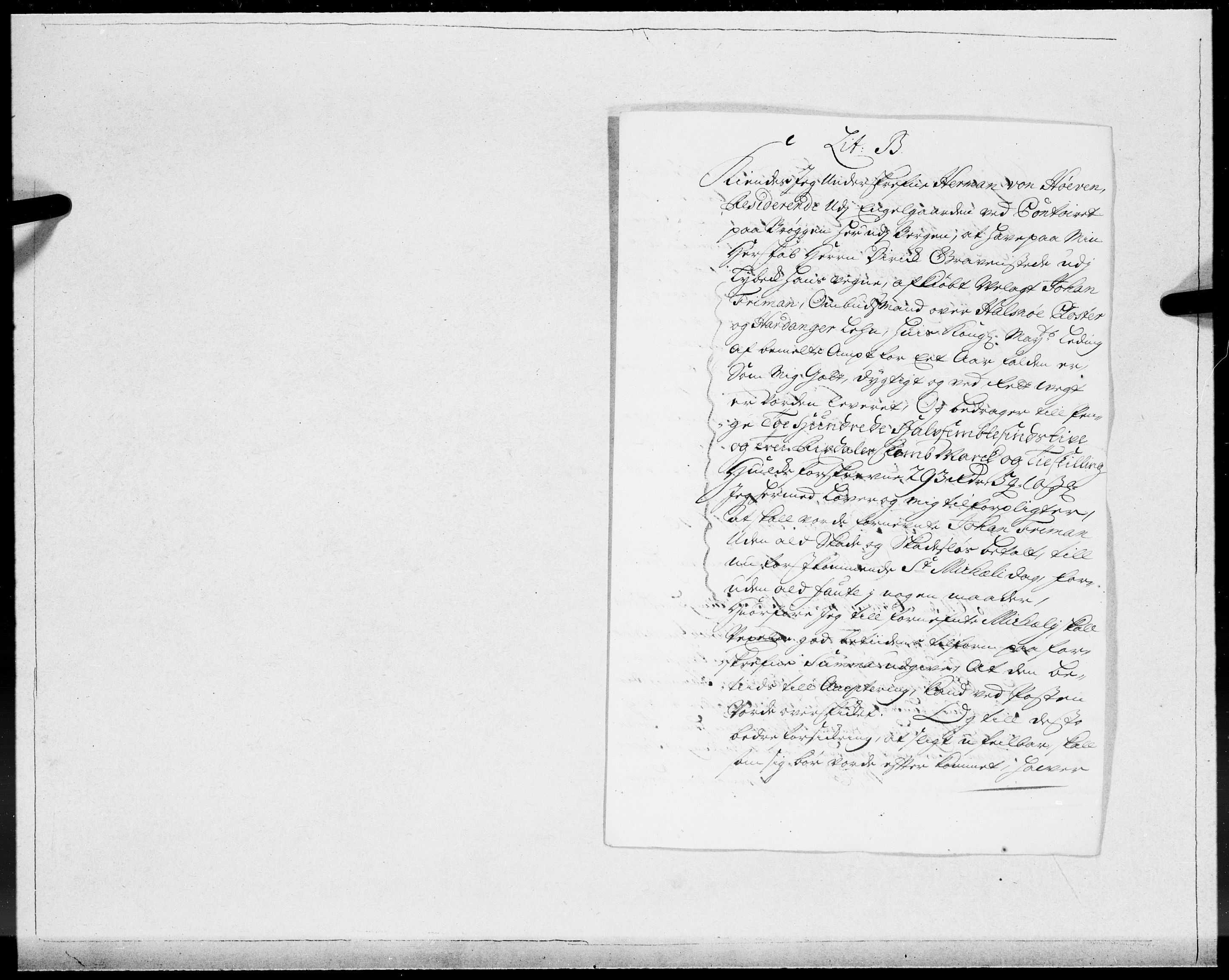 Danske Kanselli 1572-1799, AV/RA-EA-3023/F/Fc/Fcc/Fcca/L0063: Norske innlegg 1572-1799, 1707, s. 18