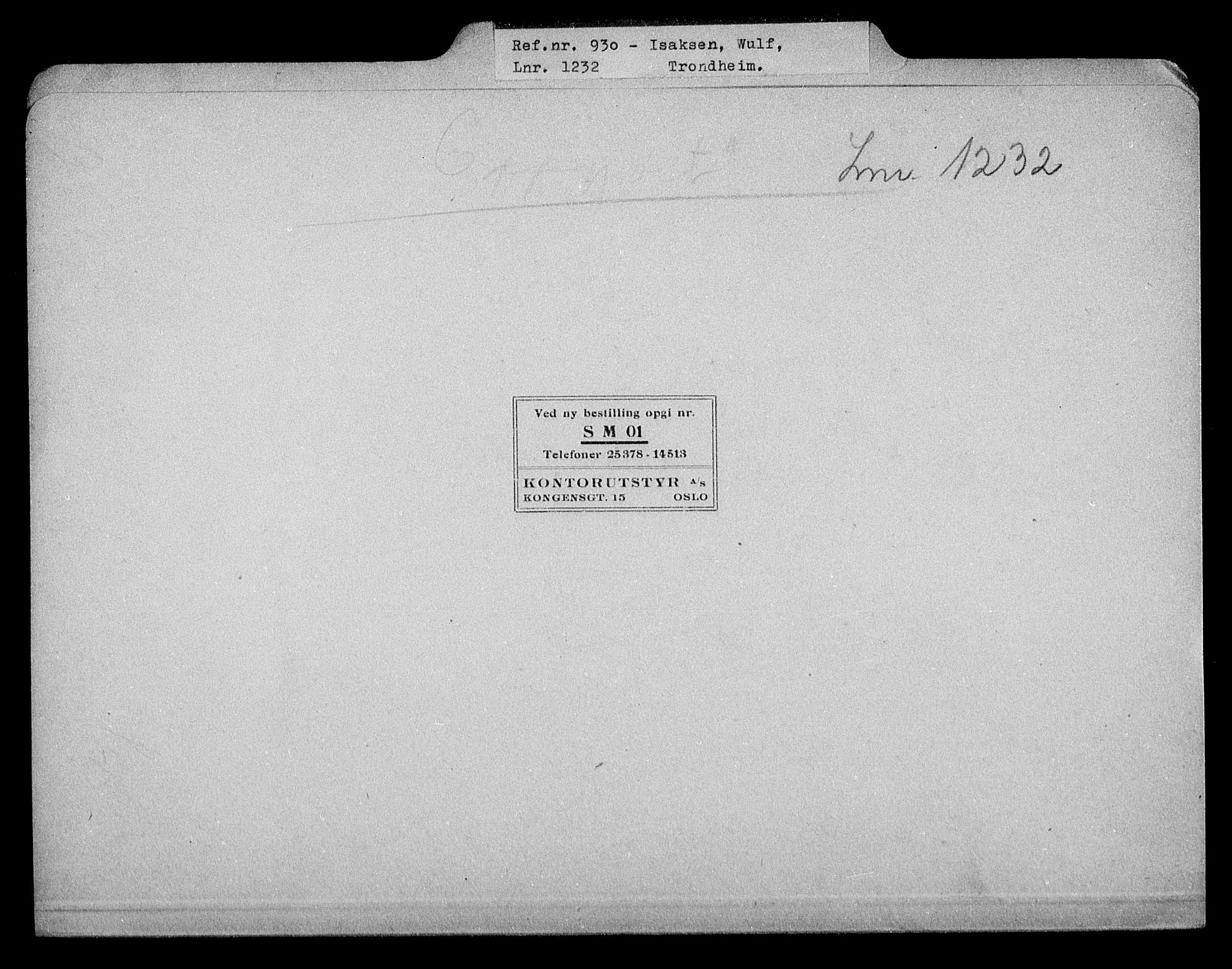 Justisdepartementet, Tilbakeføringskontoret for inndratte formuer, AV/RA-S-1564/H/Hc/Hca/L0898: --, 1945-1947, s. 493