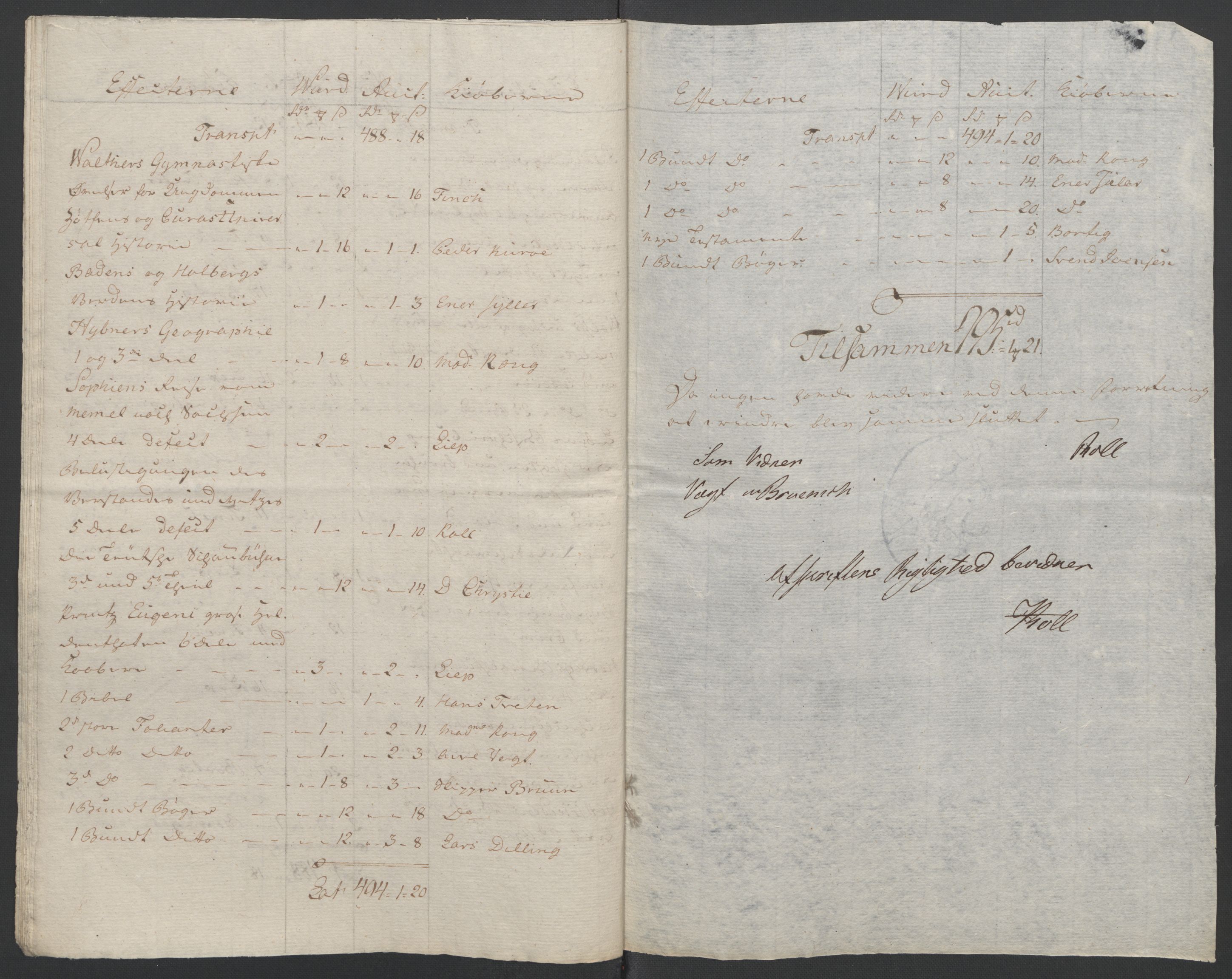 Forsvaret, Generalauditøren, RA/RAFA-1772/F/Fj/Fja/L0034: --, 1753-1817, s. 597