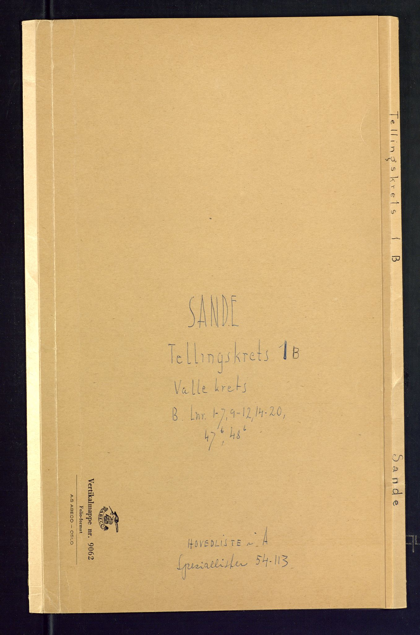 SAKO, Folketelling 1875 for 0713P Sande prestegjeld, 1875, s. 8