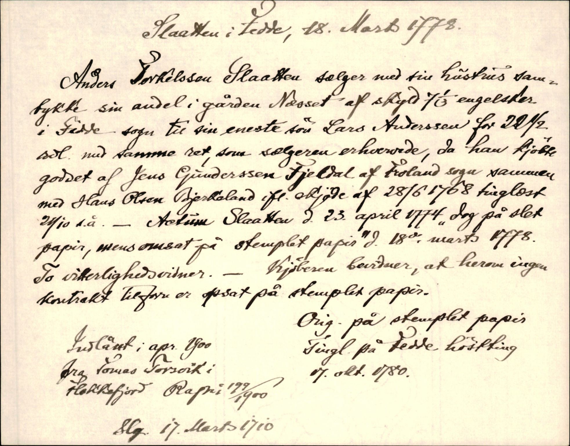 Riksarkivets diplomsamling, AV/RA-EA-5965/F35/F35d/L0006: Innlånte diplomer, seddelregister, 1691-1858, s. 549